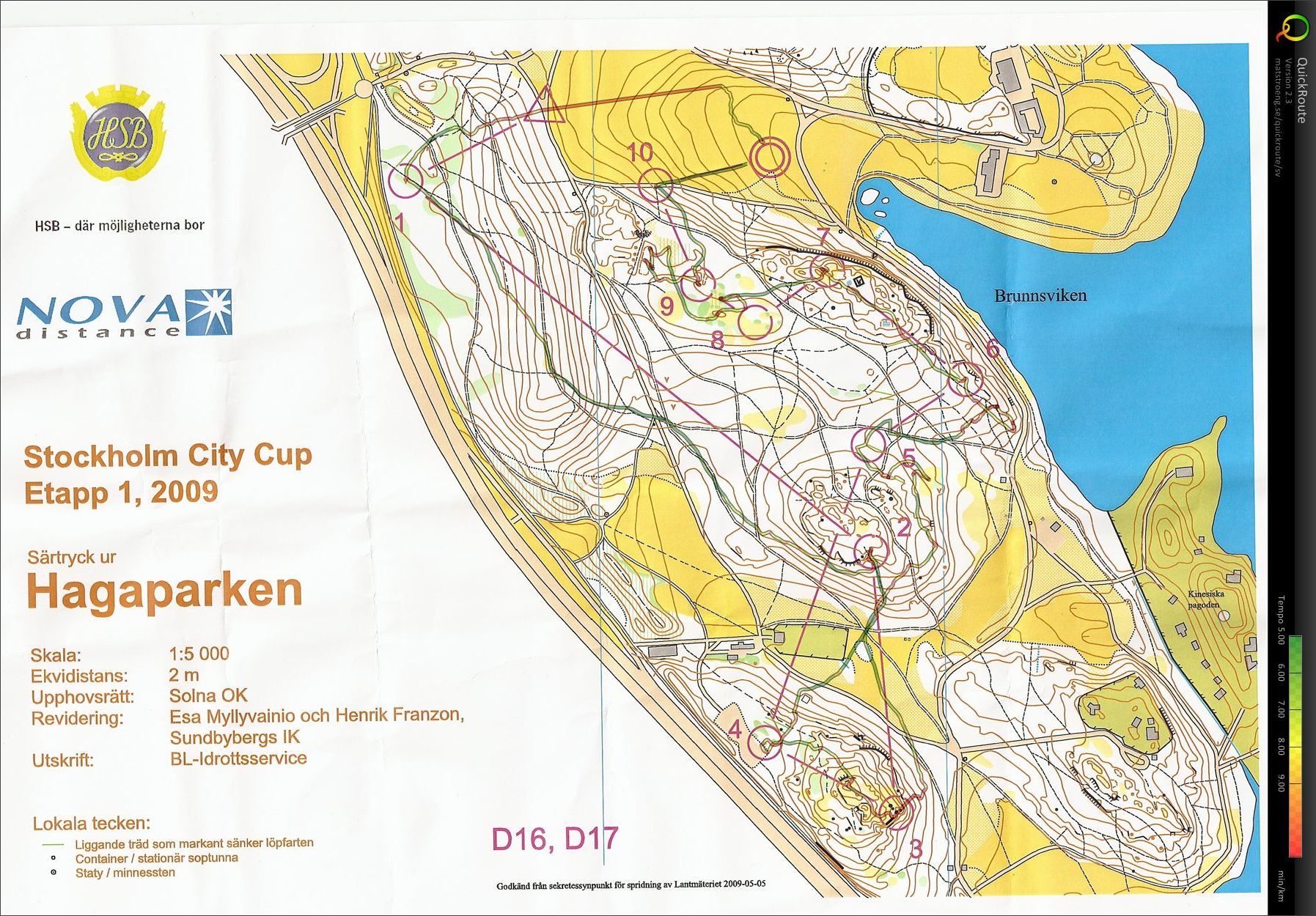 Stockholm City Cup E1 (2009-05-13)