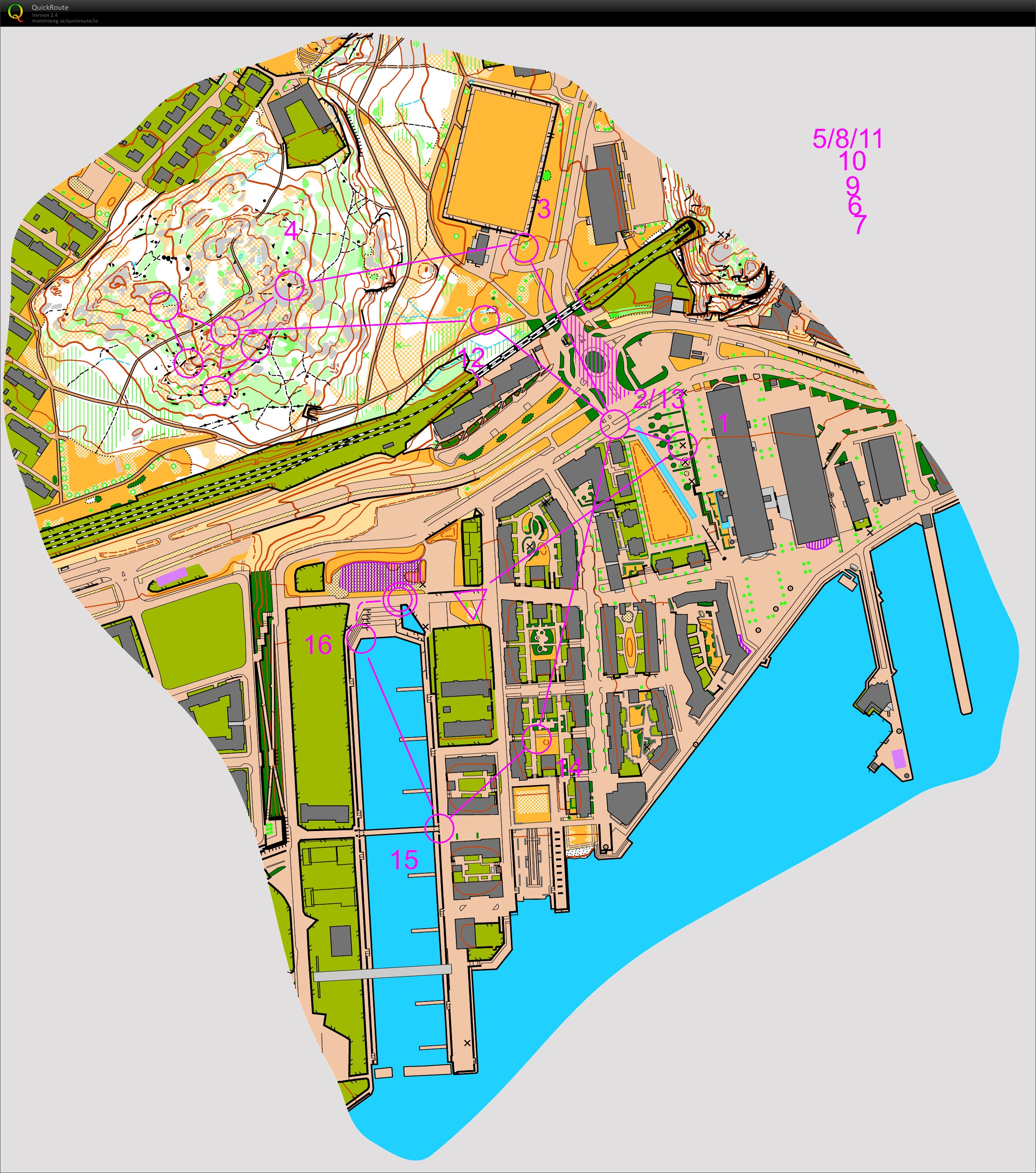 Nordic Orienteering Tour, deltävling 3, semifinal, World Cup (04.09.2012)