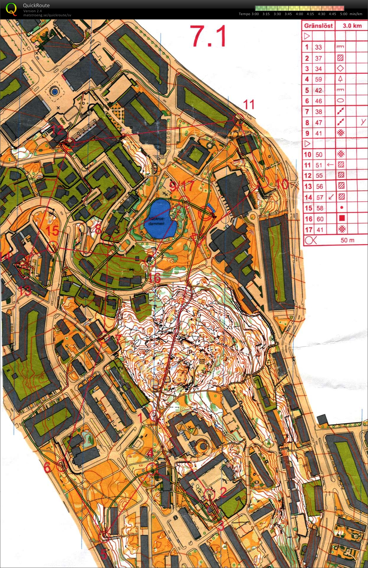 Gränslös sprintstafett, Sträcka 1 och 3 (2013-04-16)