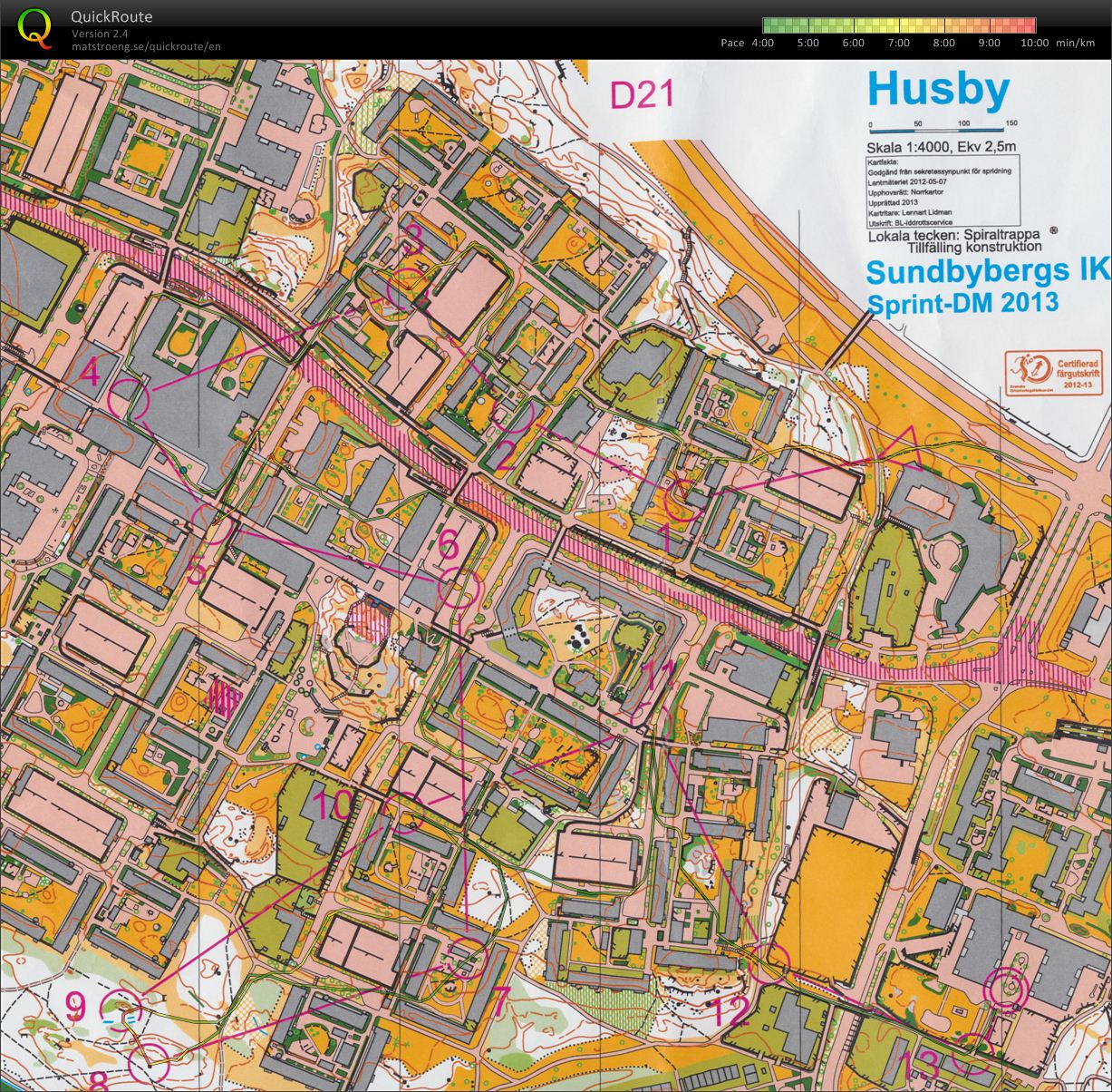 Stockholms Sprint-DM (07-05-2013)