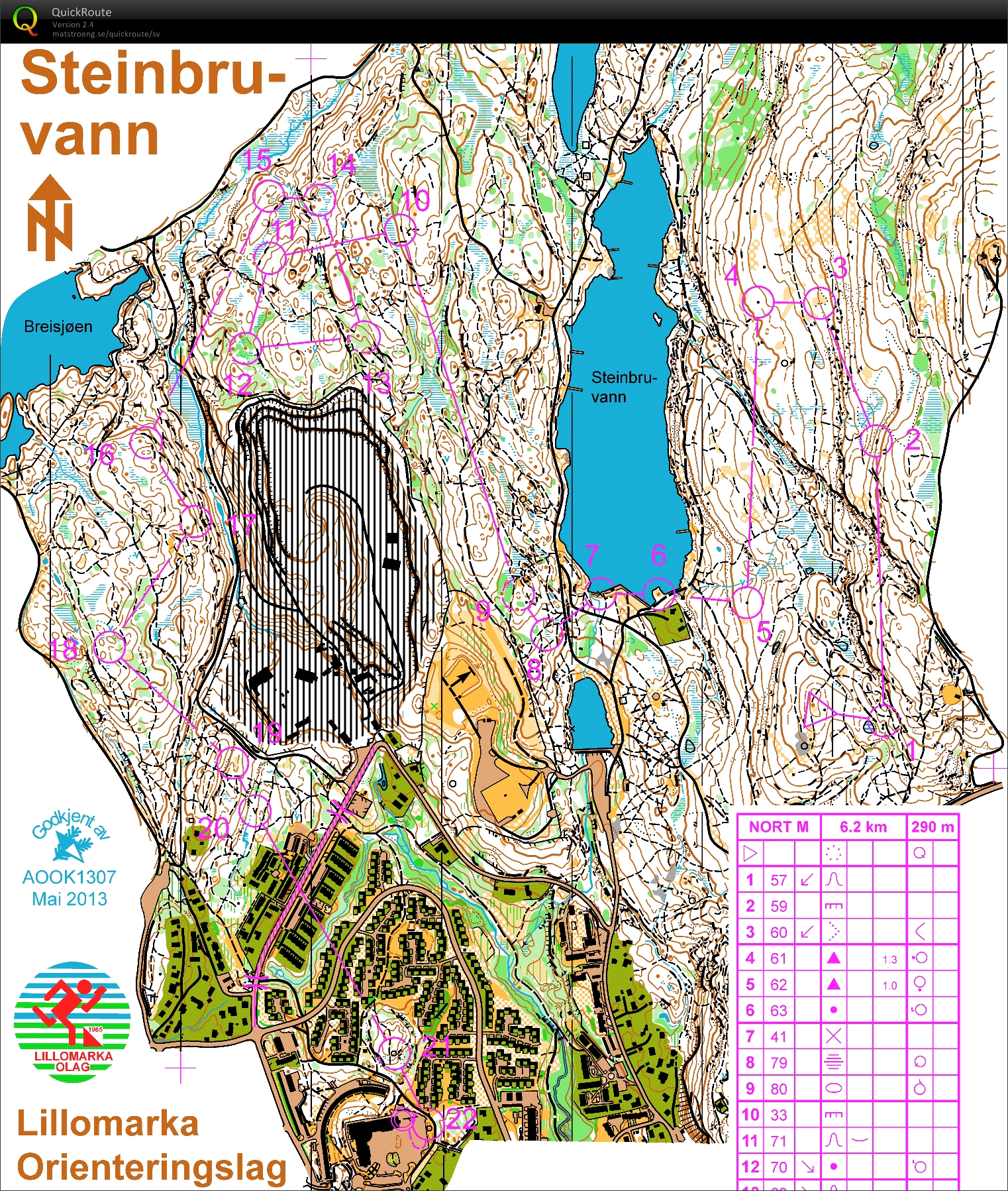 Nordic Orienteering Tour, etapp 2 (02.06.2013)