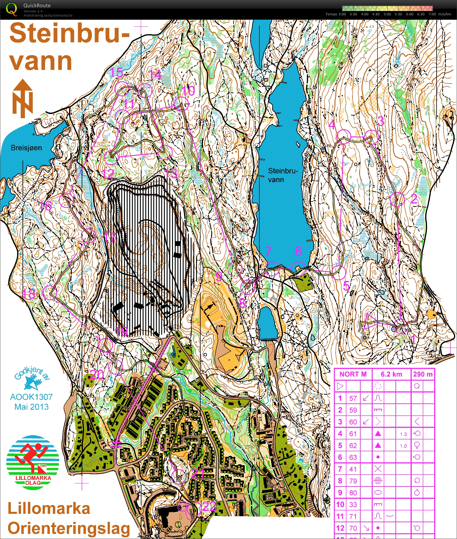 Nordic Orienteering Tour, etapp 2 (2013-06-02)