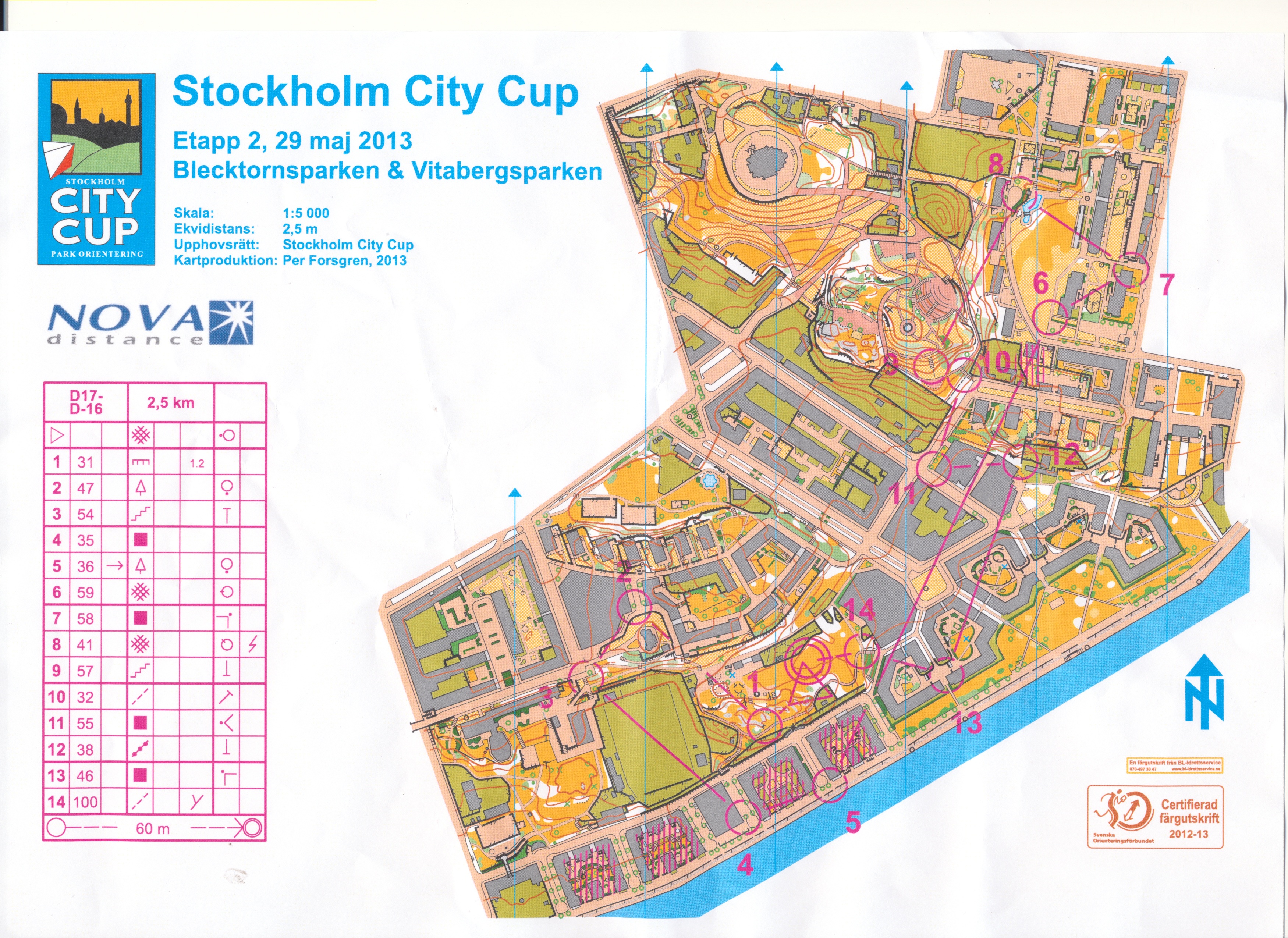 Stockholm City Cup E2 (29.05.2013)