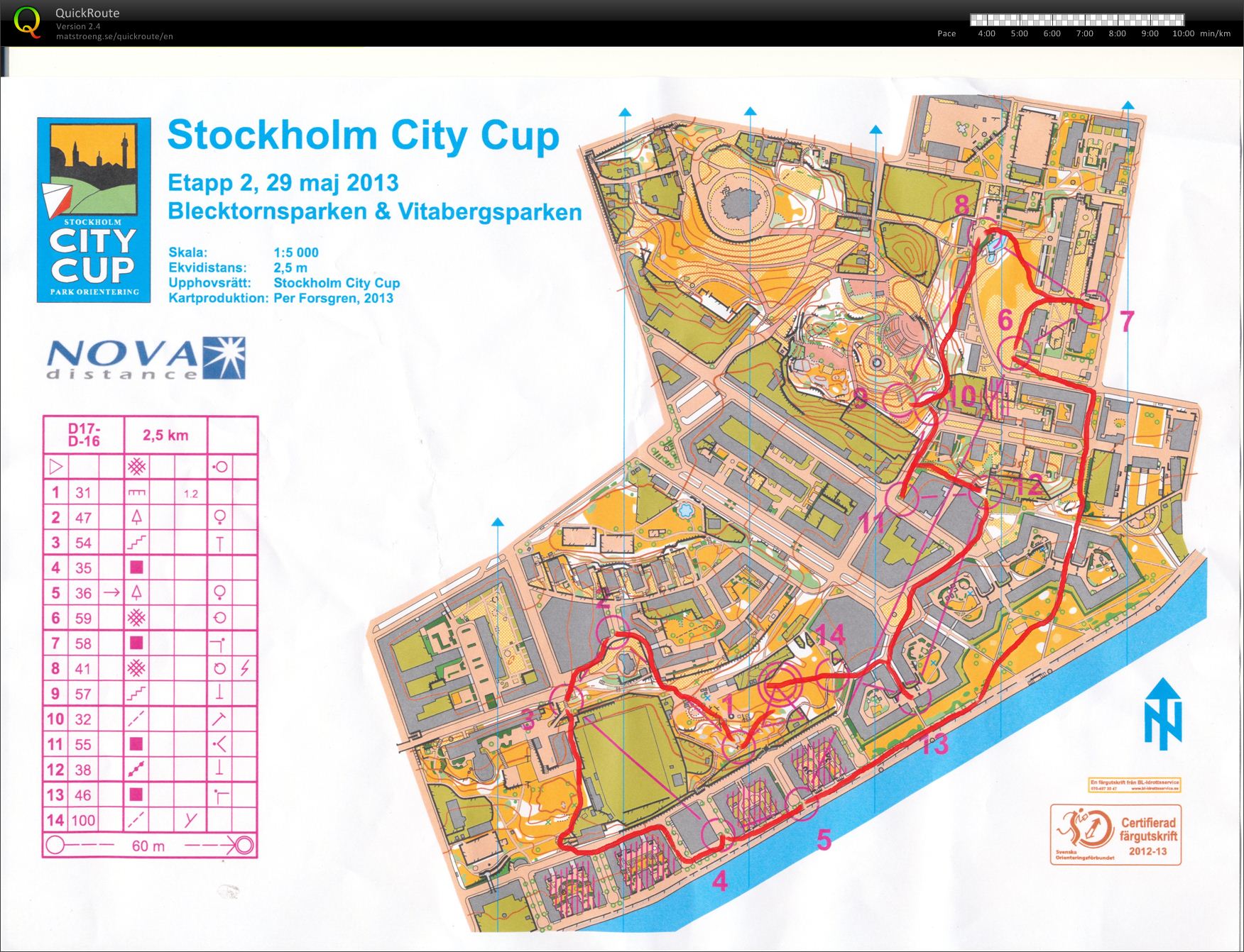 Stockholm City Cup E2 (29/05/2013)