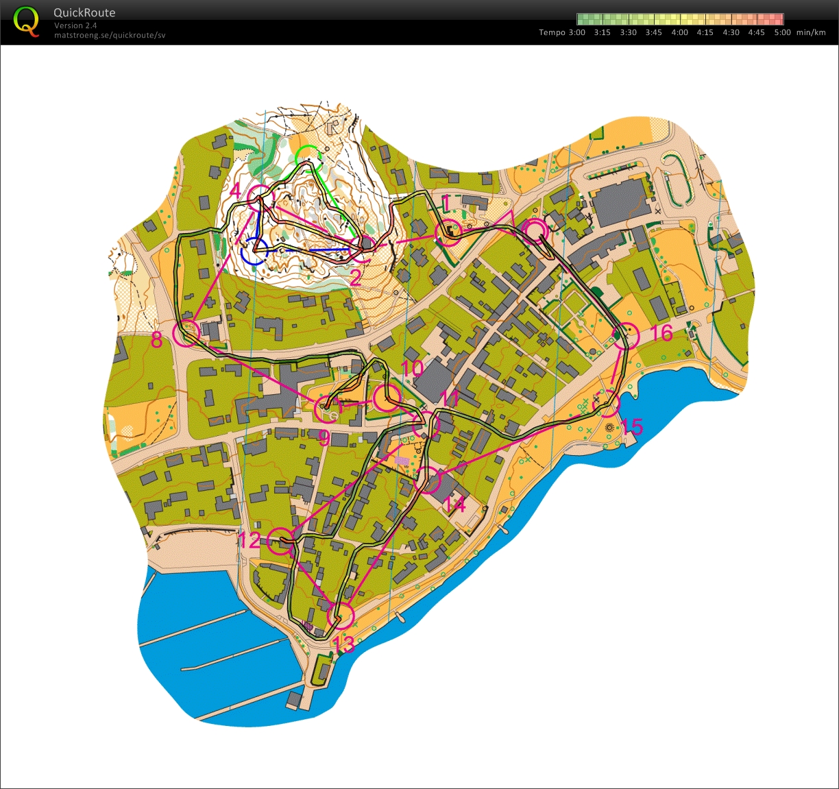 Nordic Orienteering Tour, etapp 3, semifinal (2013-06-04)