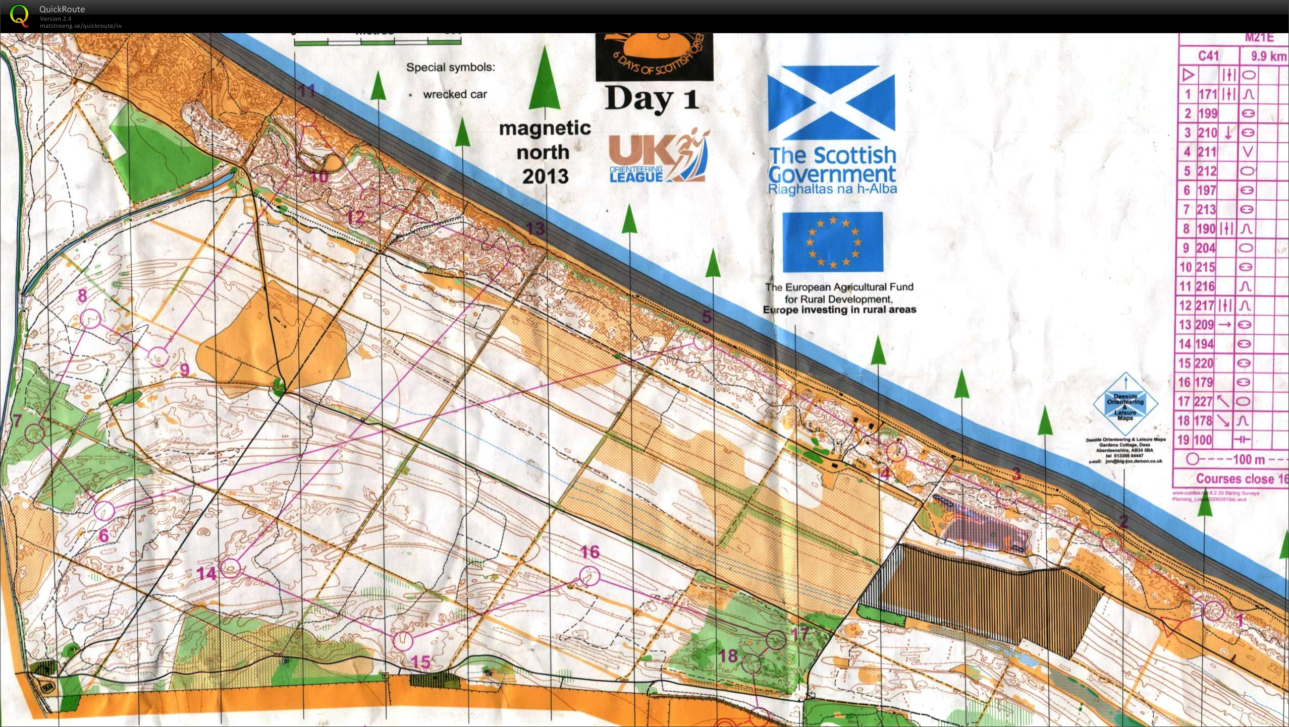 Scottish 6 days, etapp 1 (2013-07-28)