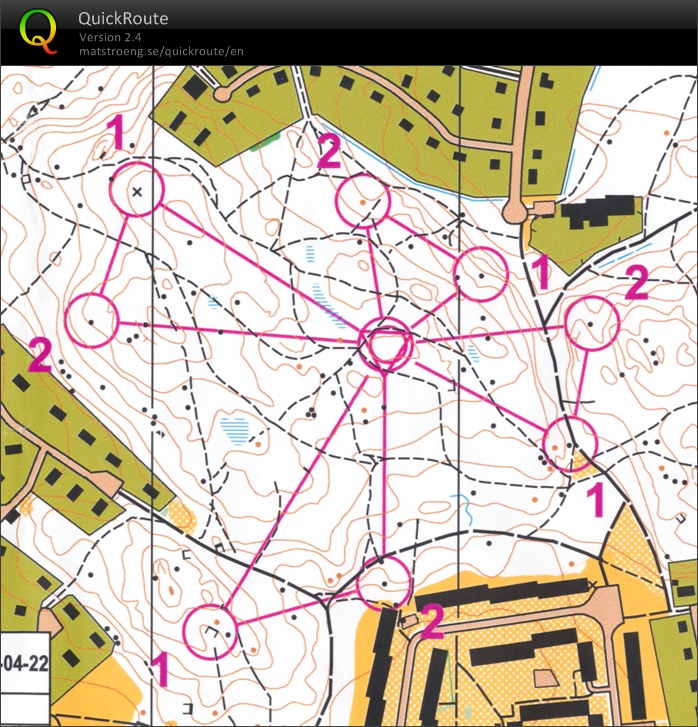 Skogssprintslingor 3 (22.04.2014)