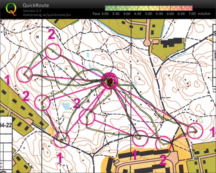 Skogssprintslingor 1 (22/04/2014)