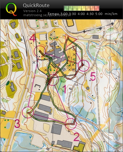 Sprintstafett, sträcka 8 (2014-08-13)