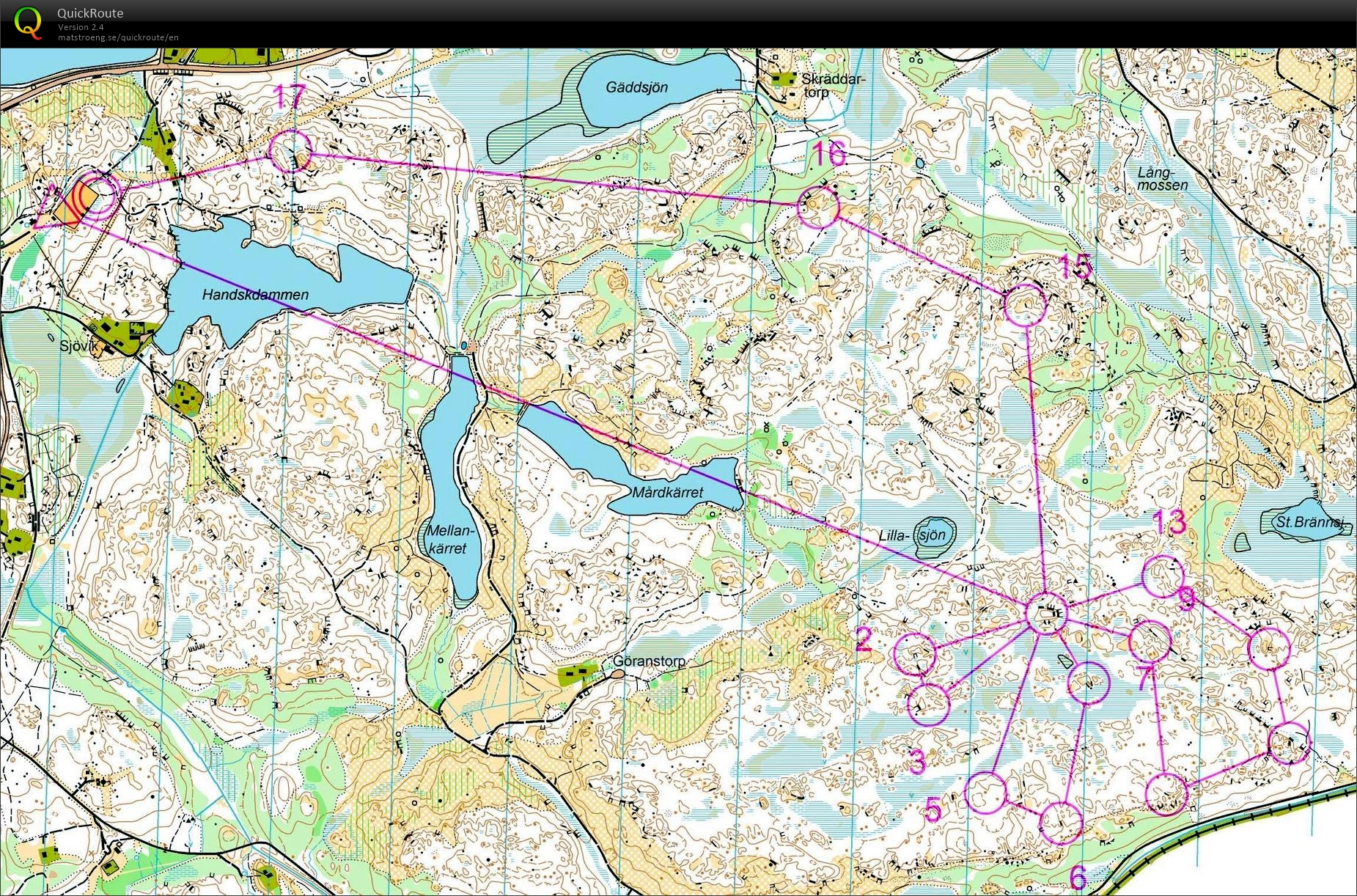 Påskläger, pass 1: Natt, masstart (06.04.2015)