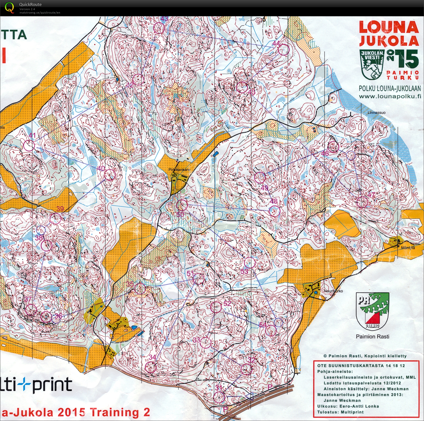 Jukolaläger #2: Masstart (11/06/2015)