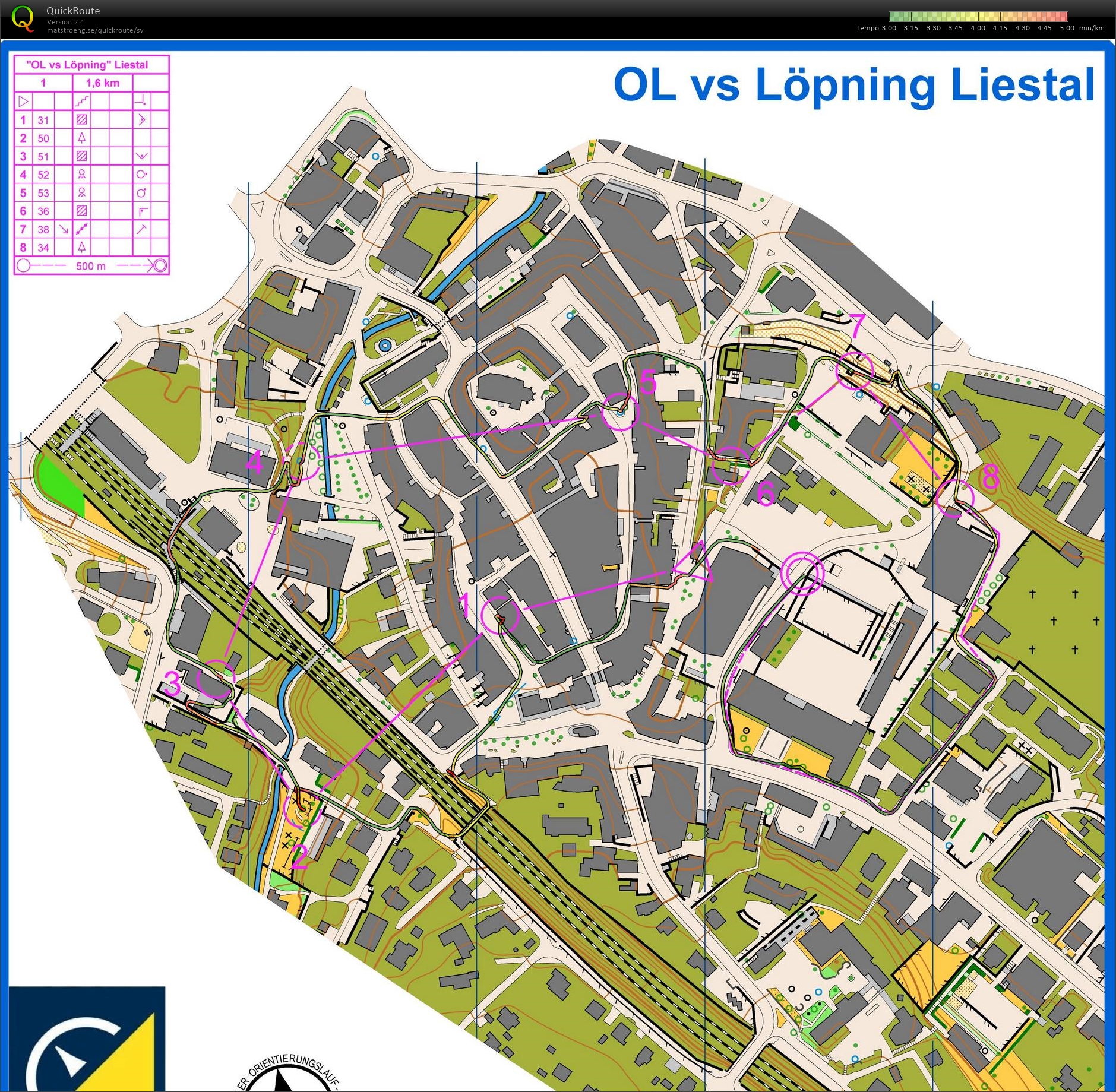 OL vs Löpning 1 (2015-10-06)