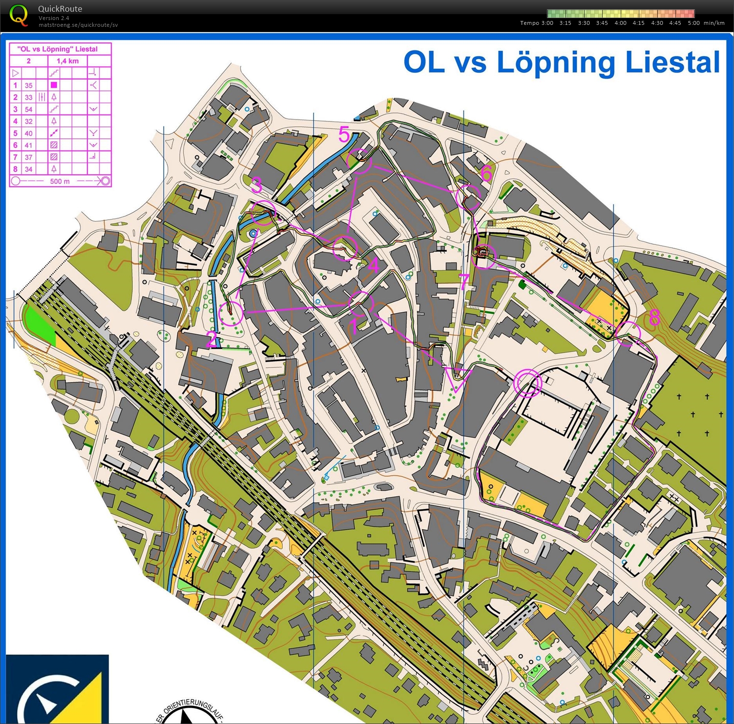 OL vs Löpning 2 (2015-10-06)