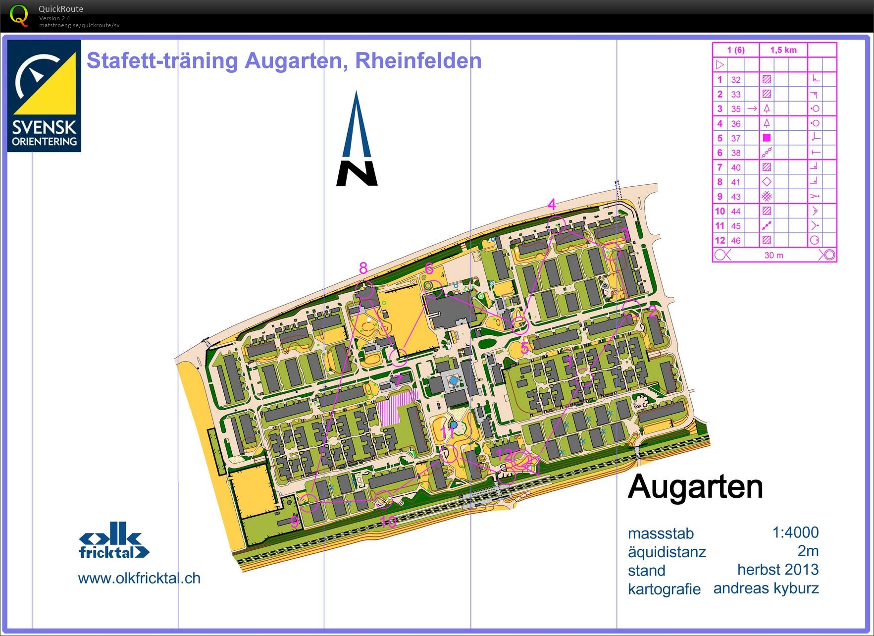 Sprintstafett 2 (05-10-2015)