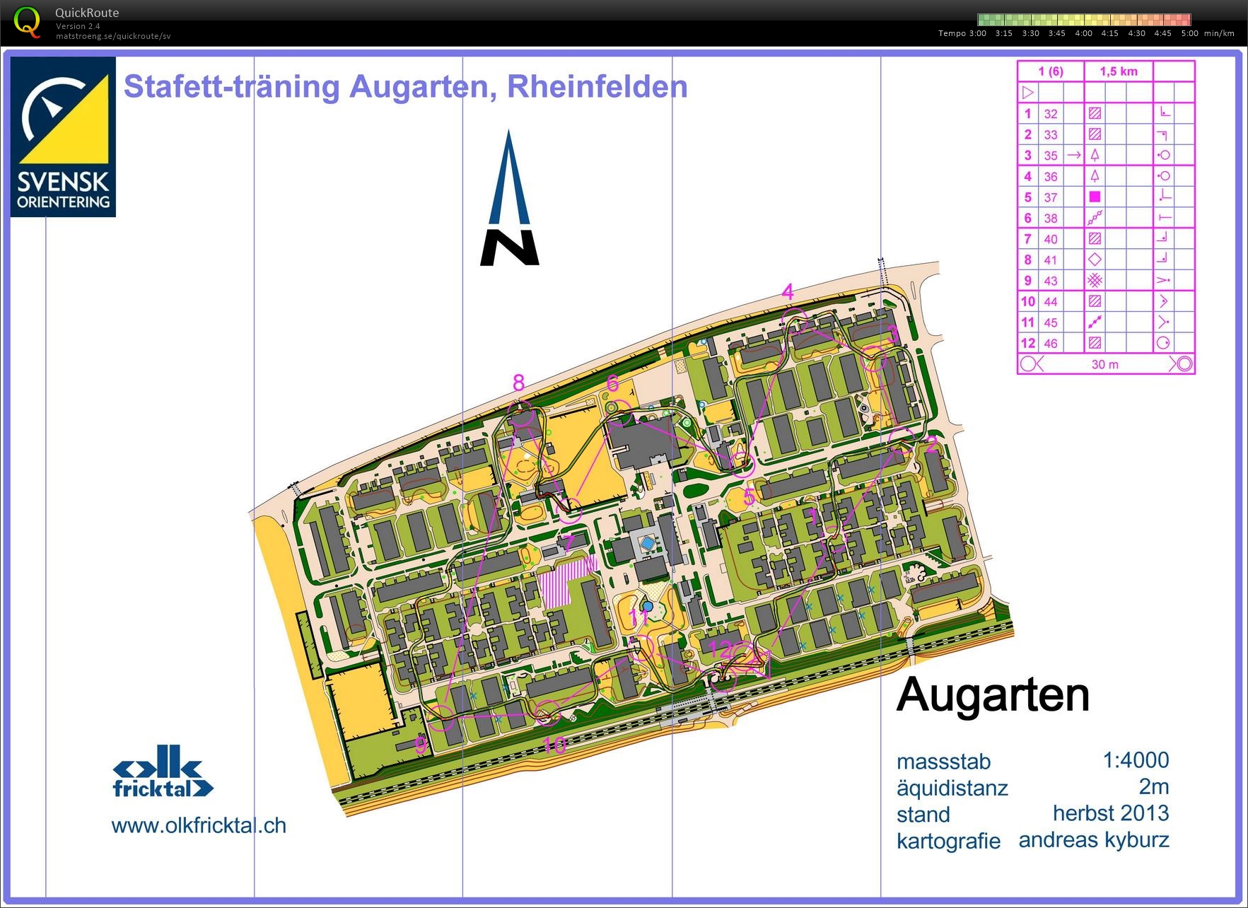 Sprintstafett 2 (05-10-2015)