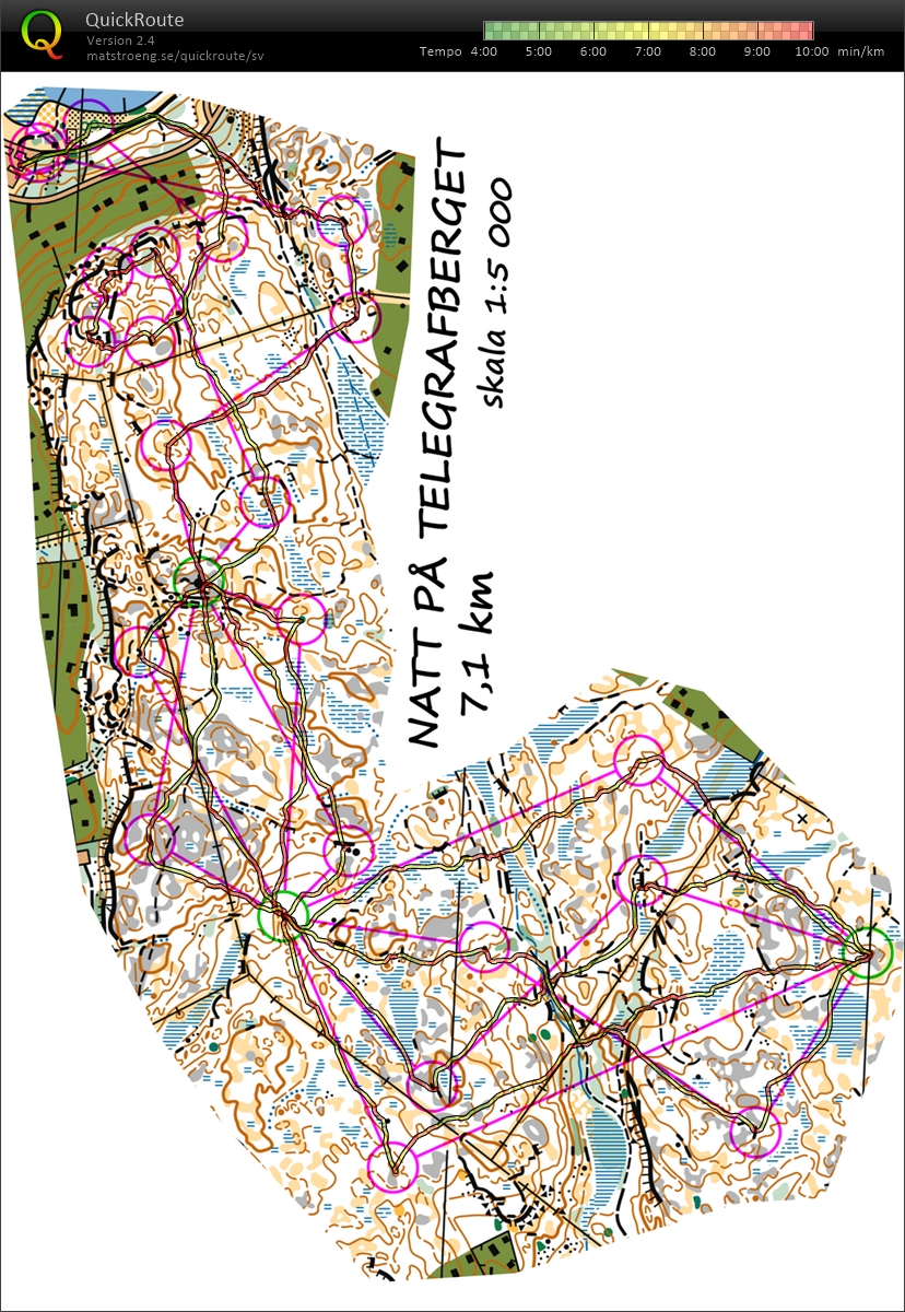 Natt på Telegrafberget (16.01.2016)