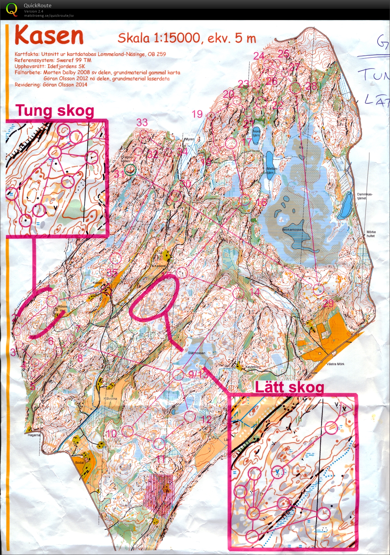 Långdistans med löpteknik (2016-03-17)