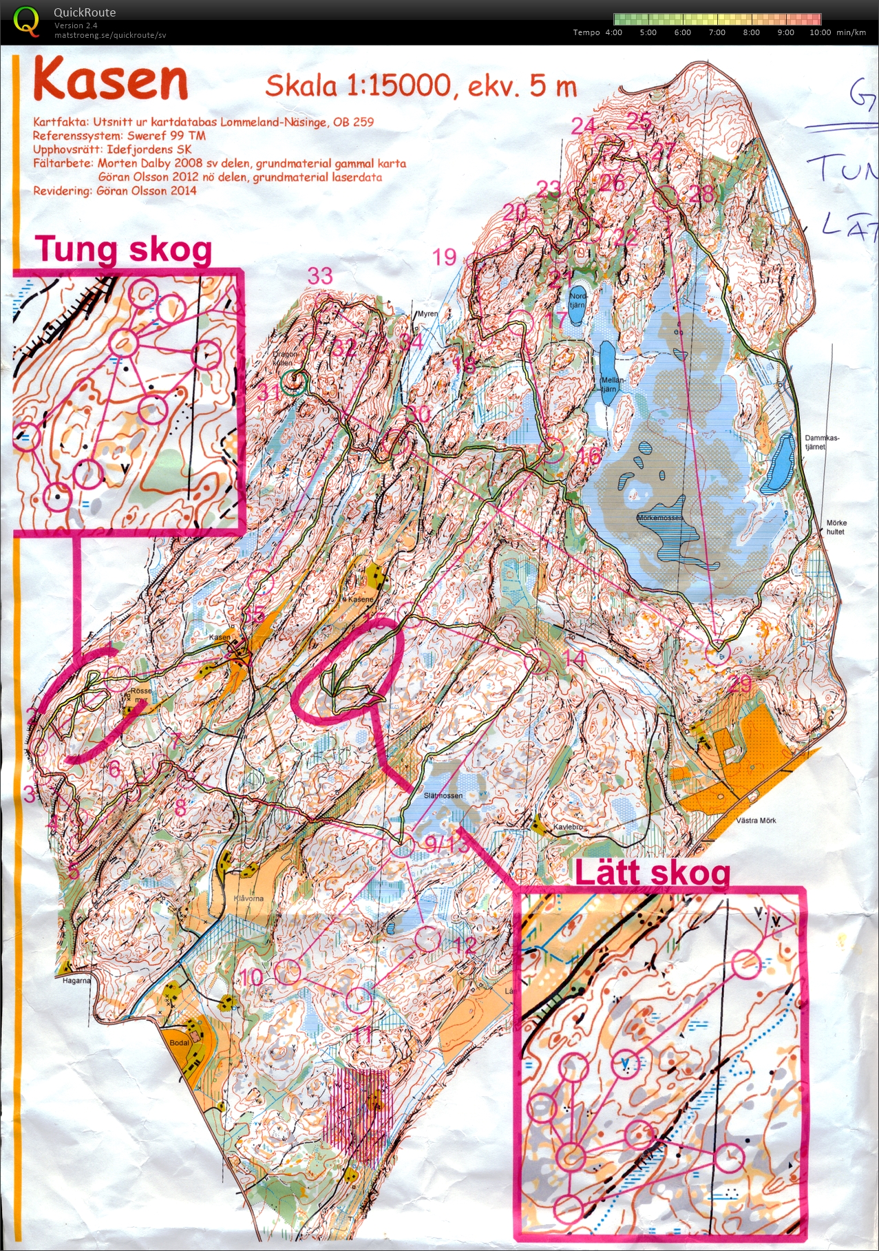 Långdistans med löpteknik (2016-03-17)