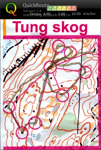 Löpteknik tung skog (17/03/2016)