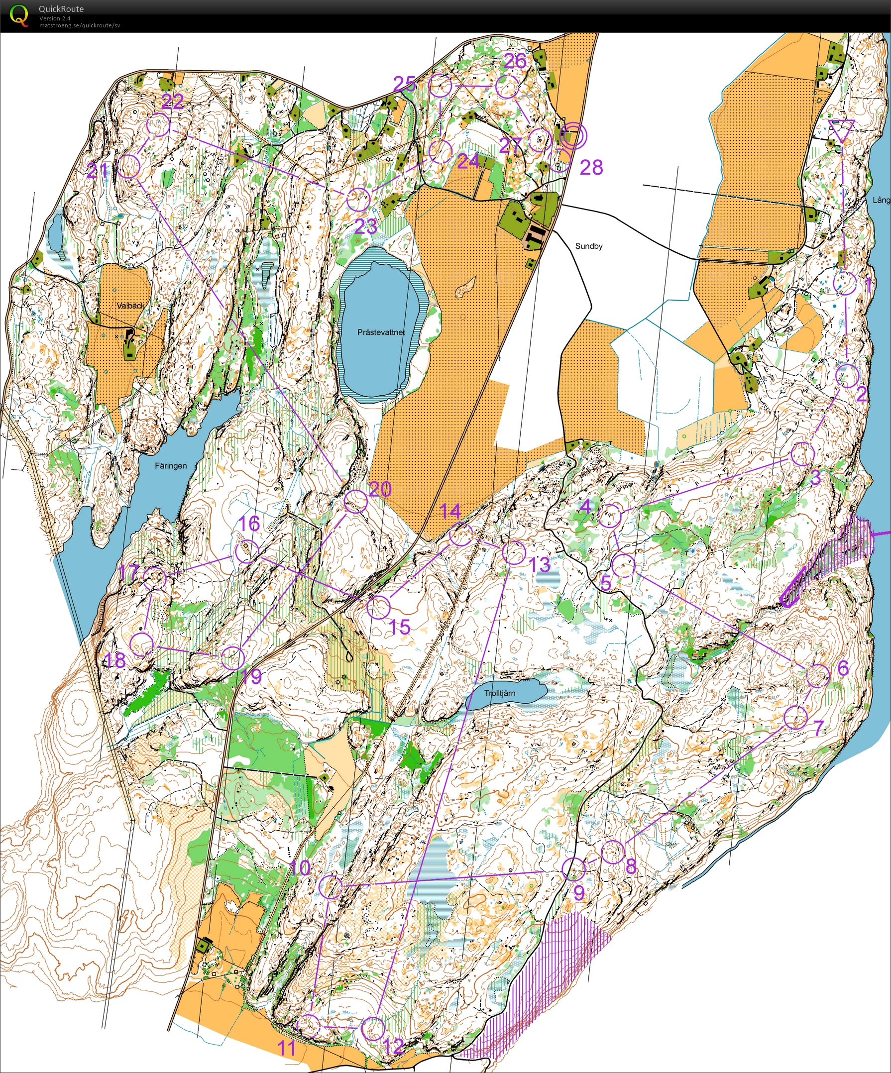 VM-test, långdistans (2016-06-12)