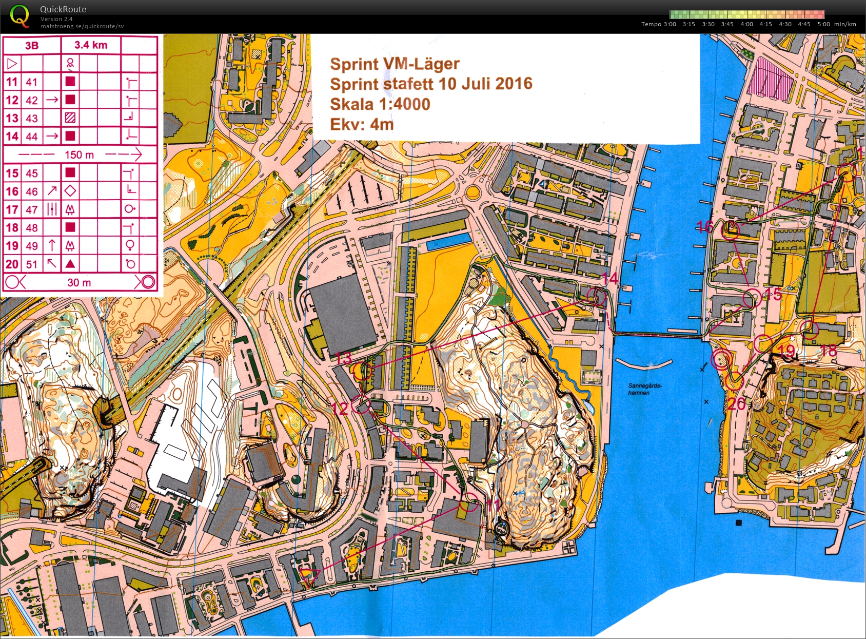 Sprintstafett, del 2 (2016-07-10)