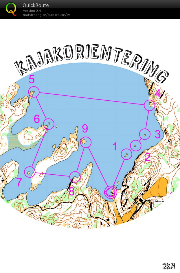 Kajakorientering (19/08/2017)