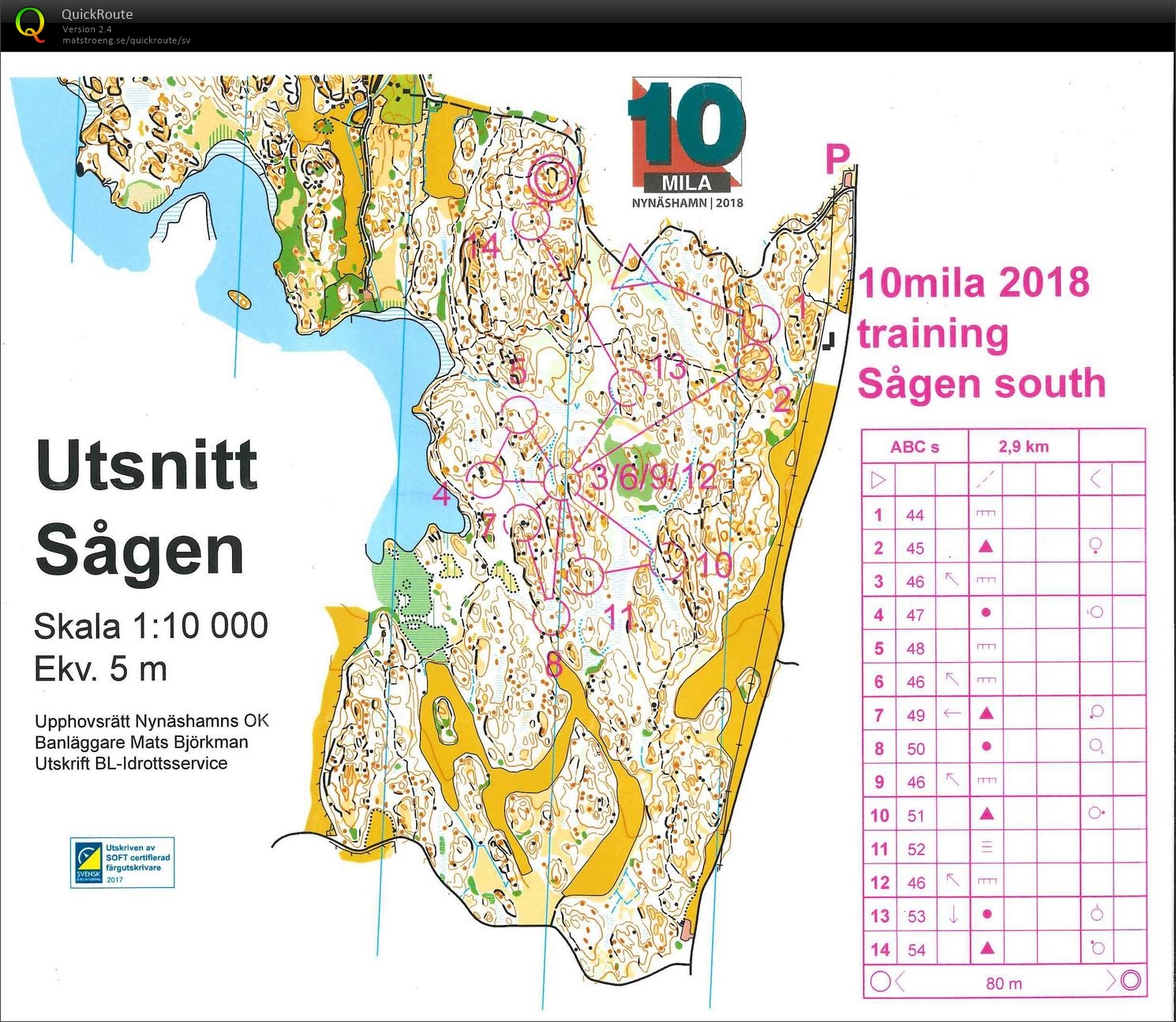 10MILA-träning, del 1 (2017-11-25)