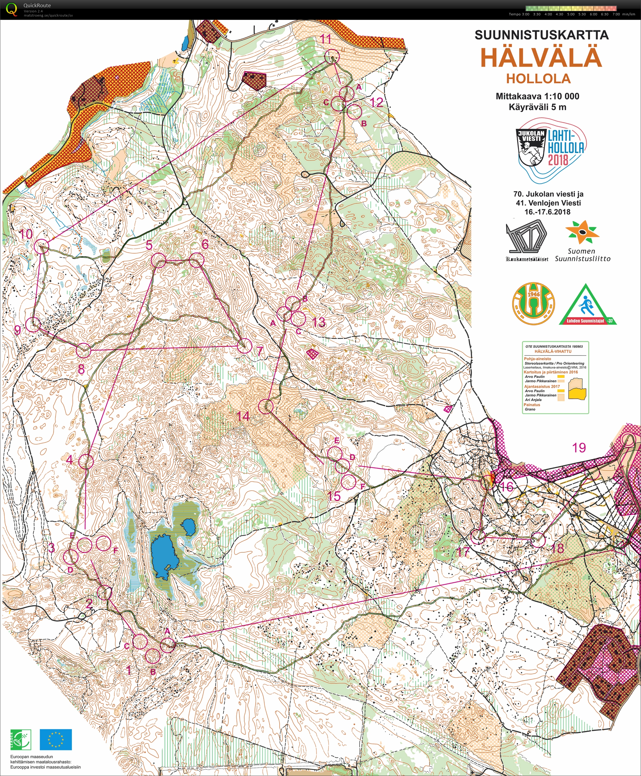 Lahti-Hollola Jukola (2018-06-16)