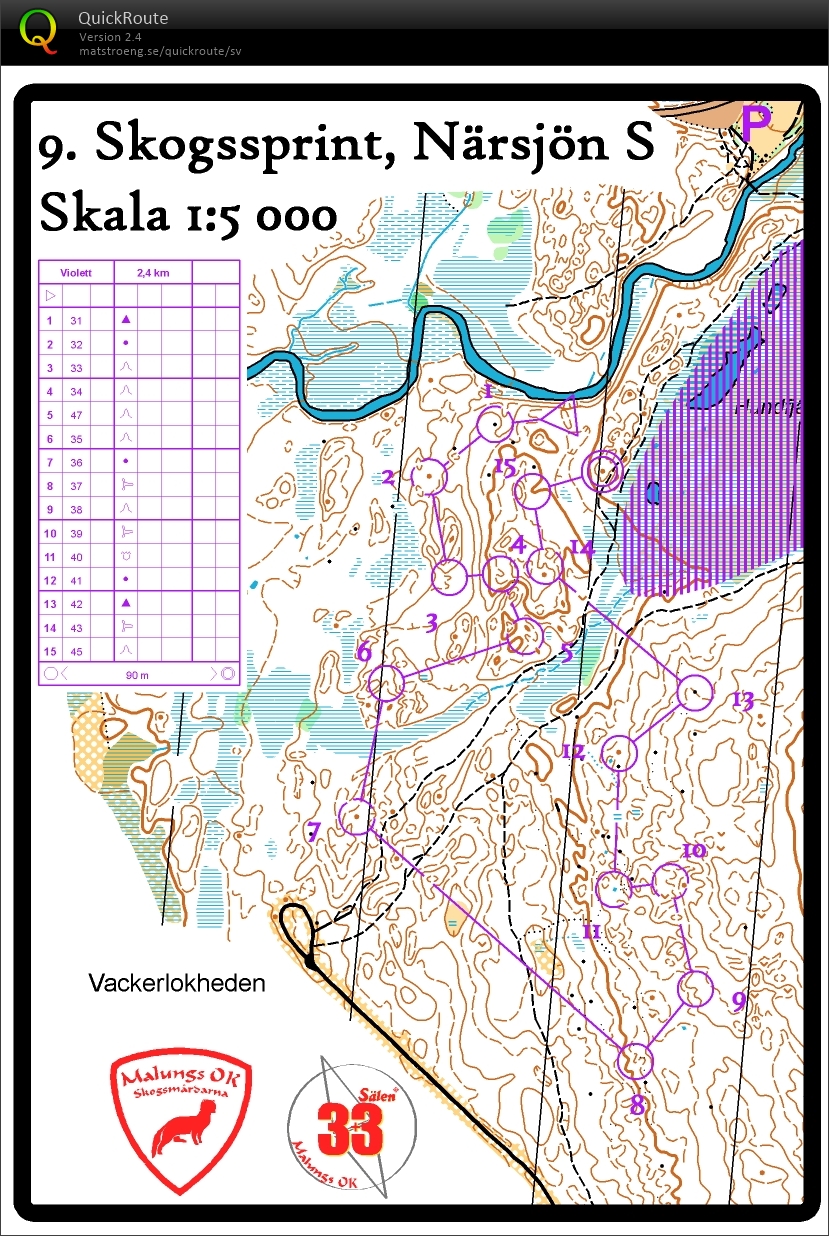 Skogssprint (21.08.2018)