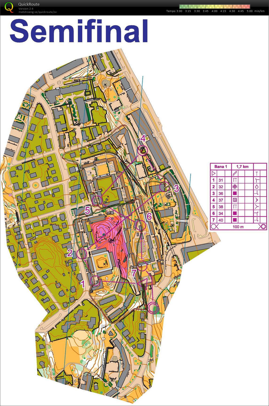 Knockoutsprint, semifinal (25/01/2020)