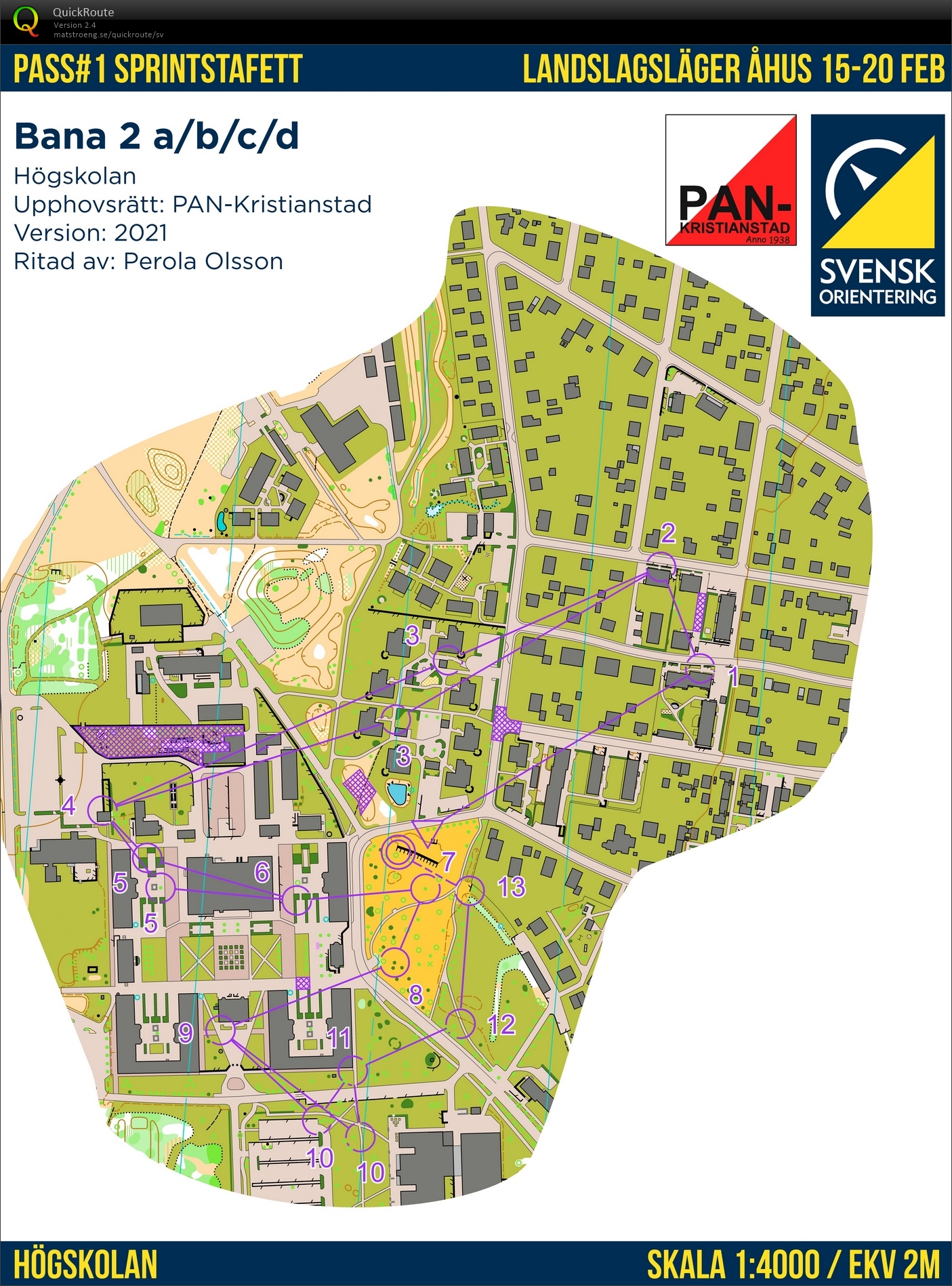 Sprintstafett, intervall 2 (15-02-2022)