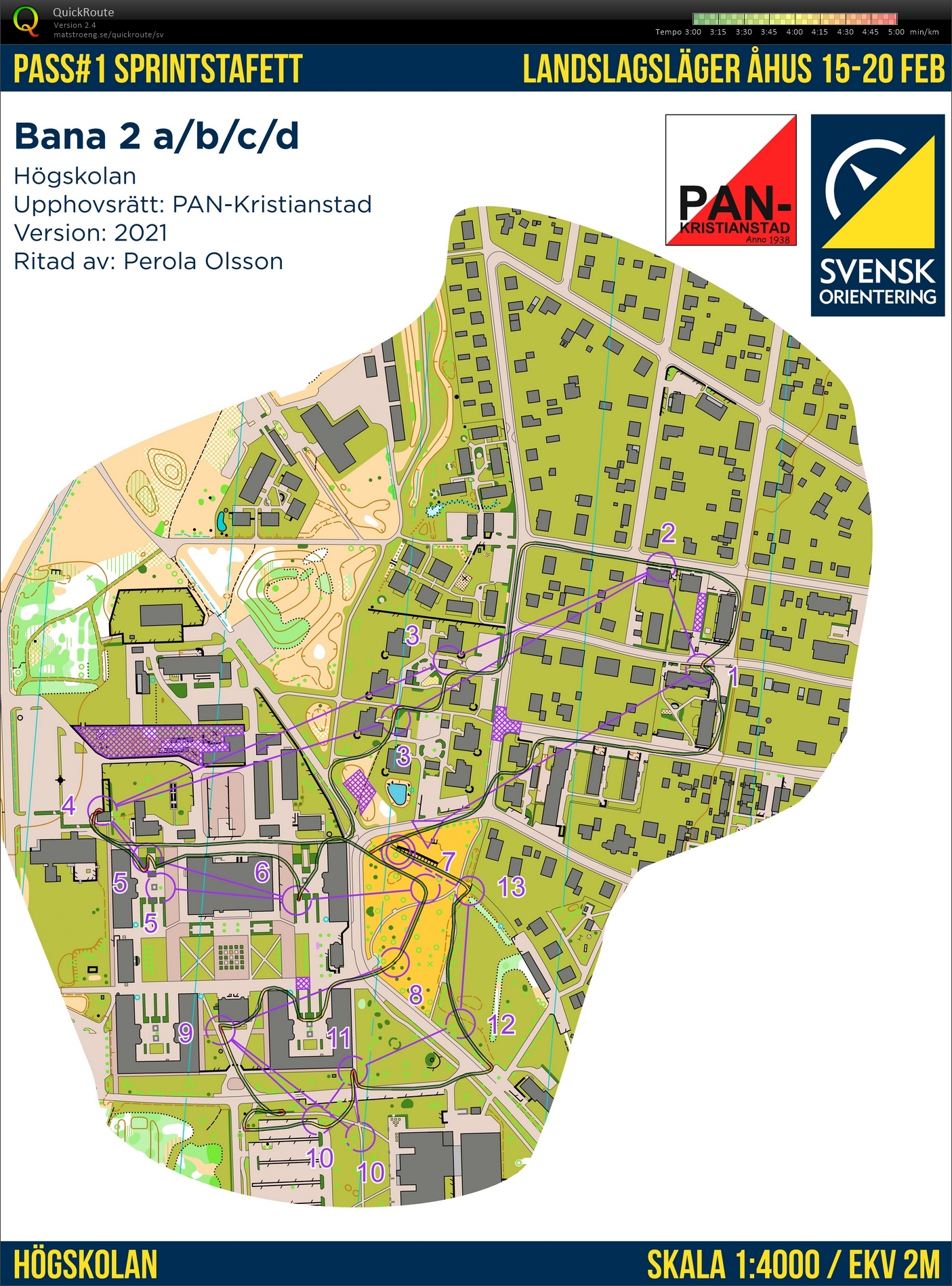 Sprintstafett, intervall 2 (15-02-2022)