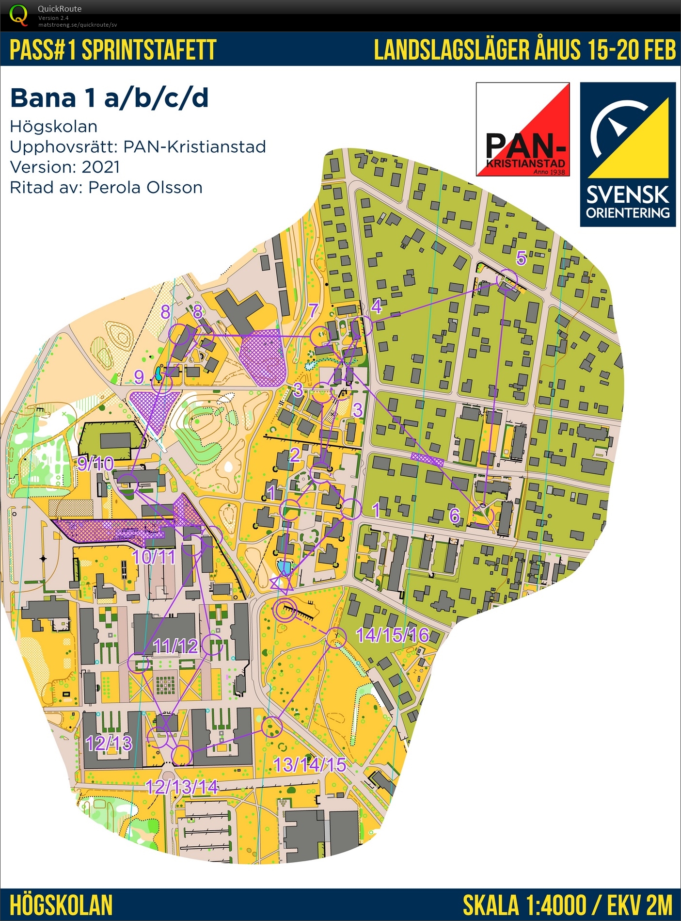 Sprintstafett, intervall 1 (2022-02-15)