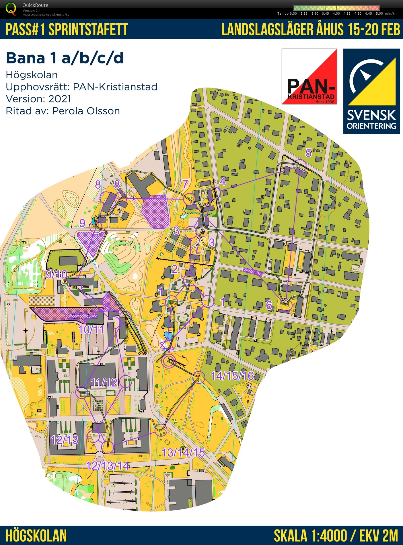 Sprintstafett, intervall 1 (15.02.2022)