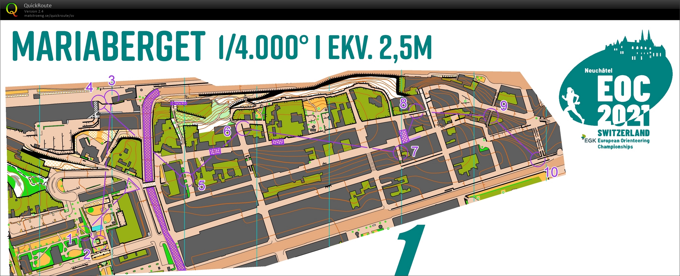 Knockoutsprint, kval 1 (17.04.2021)