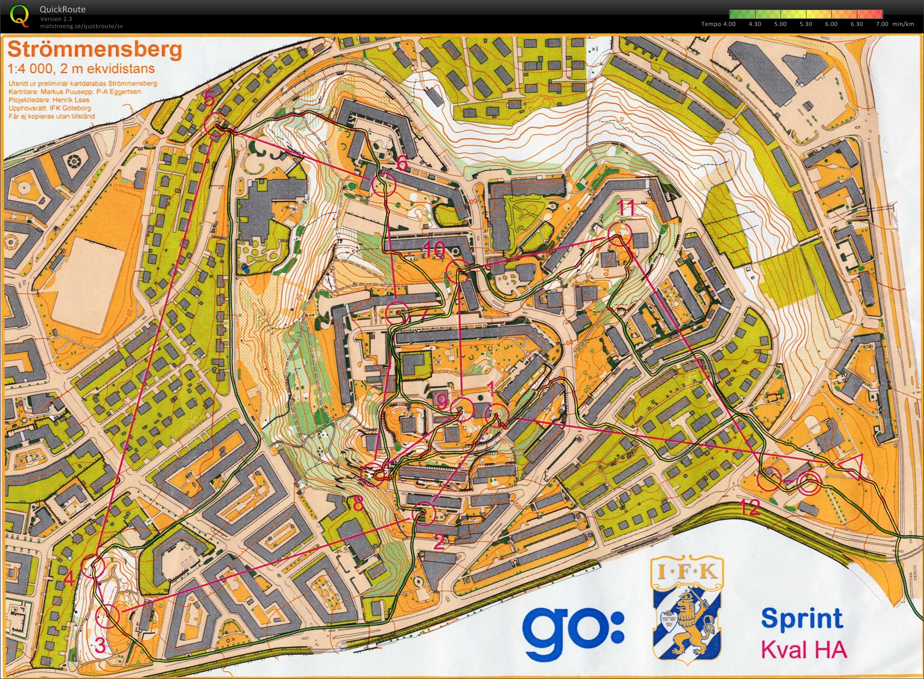 Sprint, kval, Göteborg Open (2011-01-22)