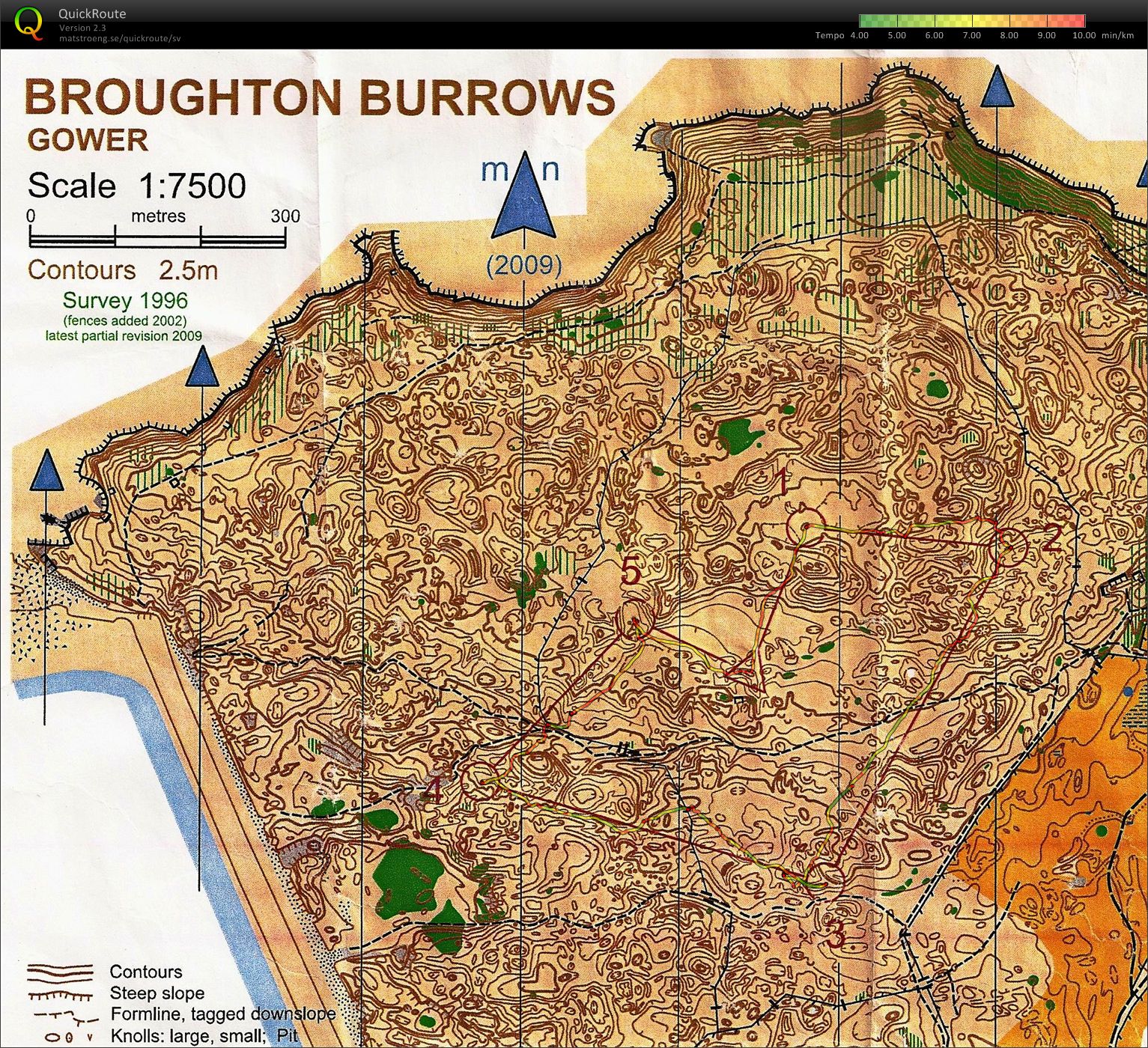 Broughton Burrows Visualisation (15/03/2011)
