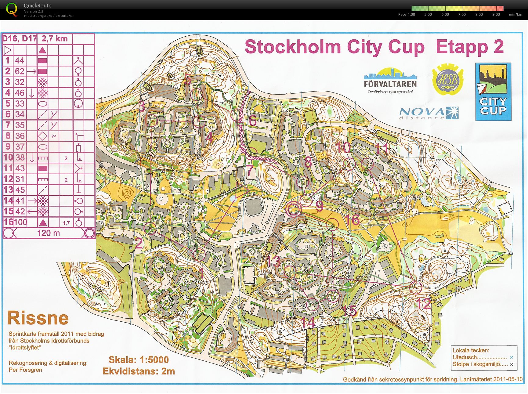 Stockholm City Cup E2  (2011-05-18)