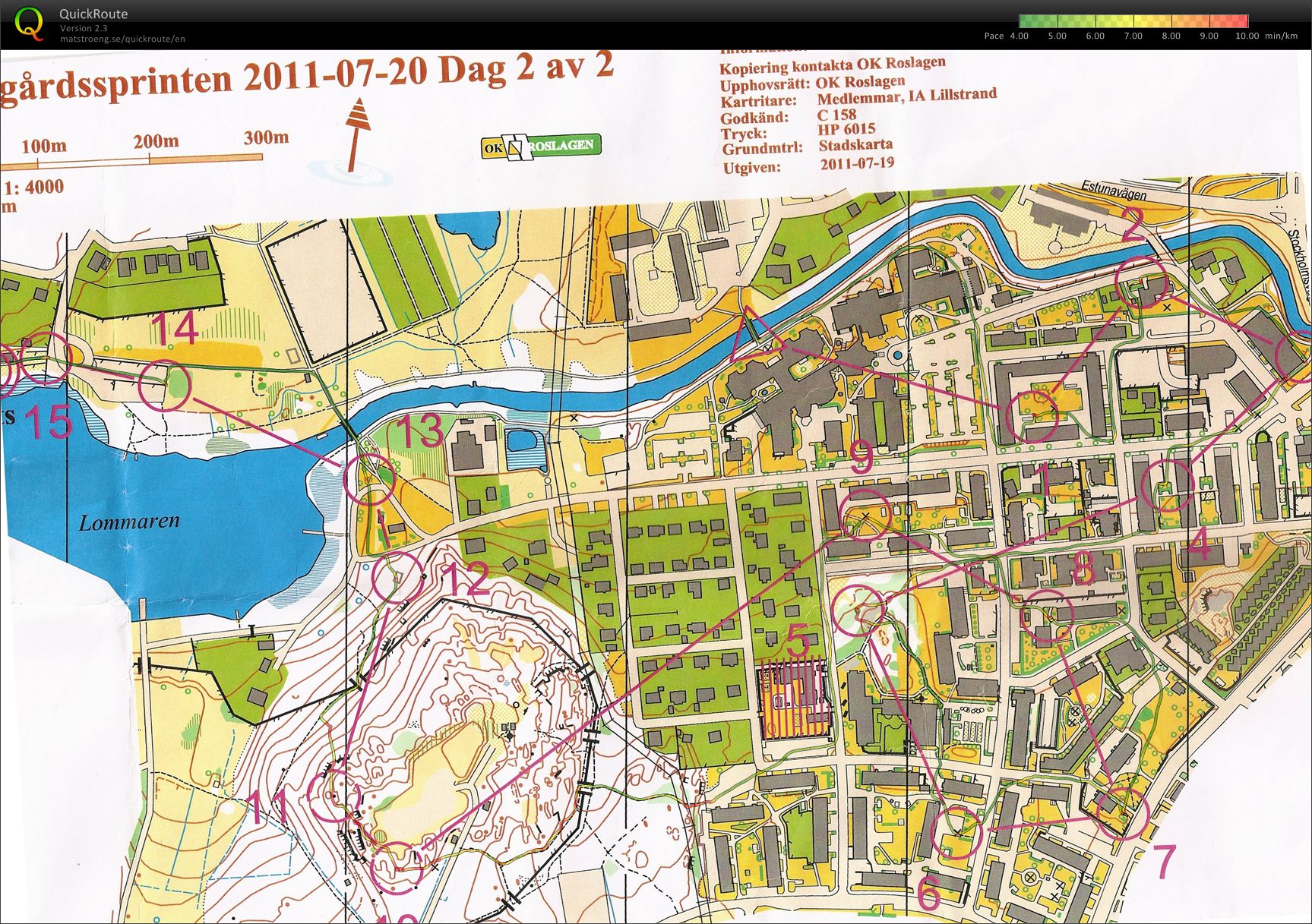 Skärgårdssprinten E2 (20/07/2011)