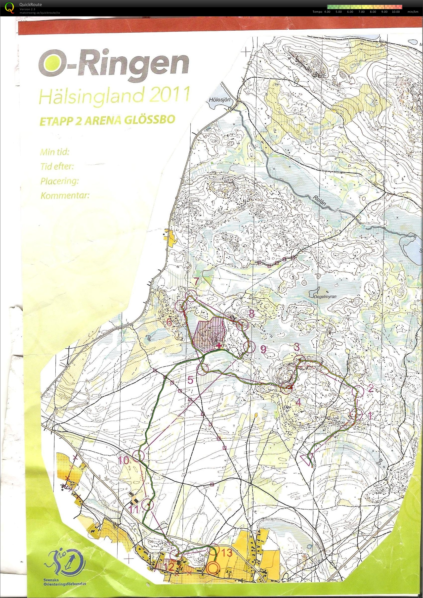 O-Ringen Etapp 2 (2011-07-25)