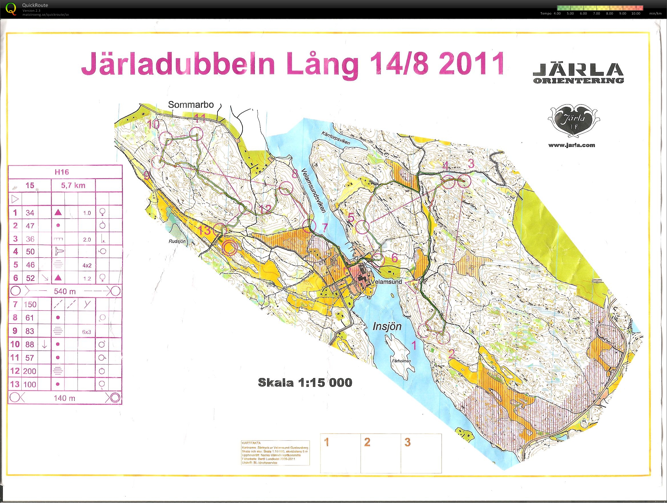 Järladubbeln Lång (14/08/2011)