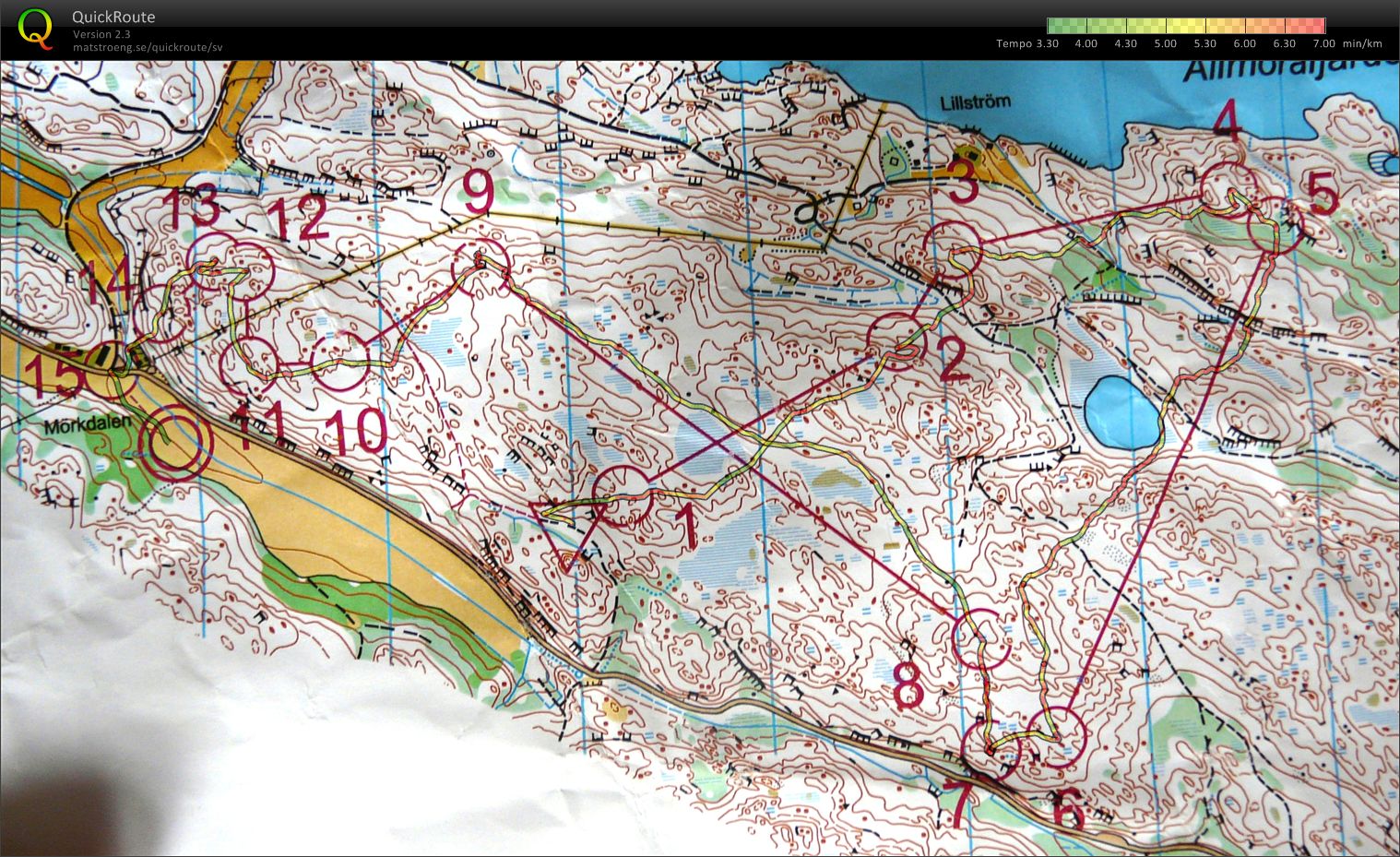 Järlas Medeldistans (2009-08-16)