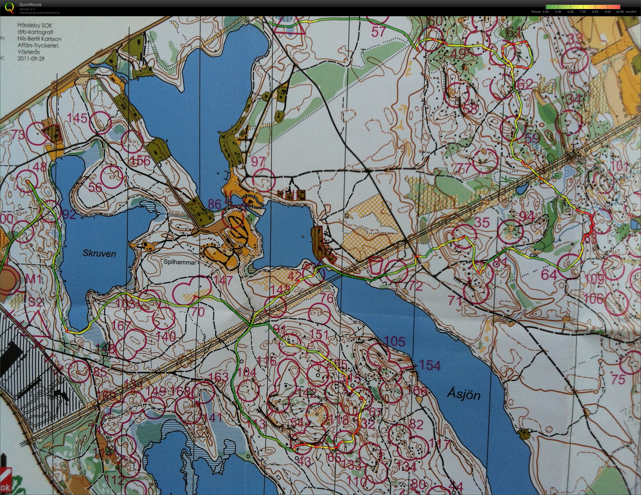 Smålandskavlen, H16 natt (30-10-2011)