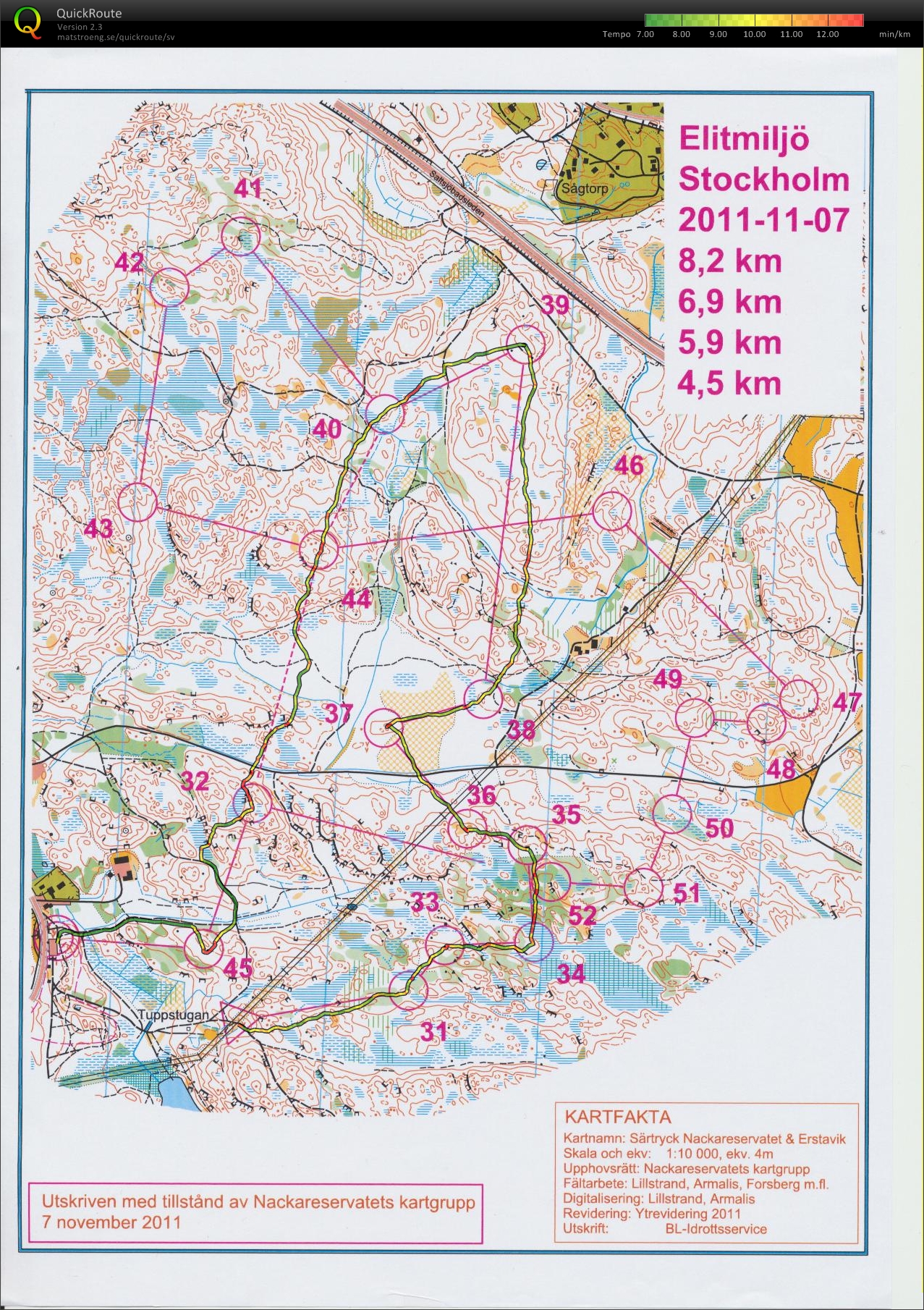 Akademiträning  (2011-11-07)