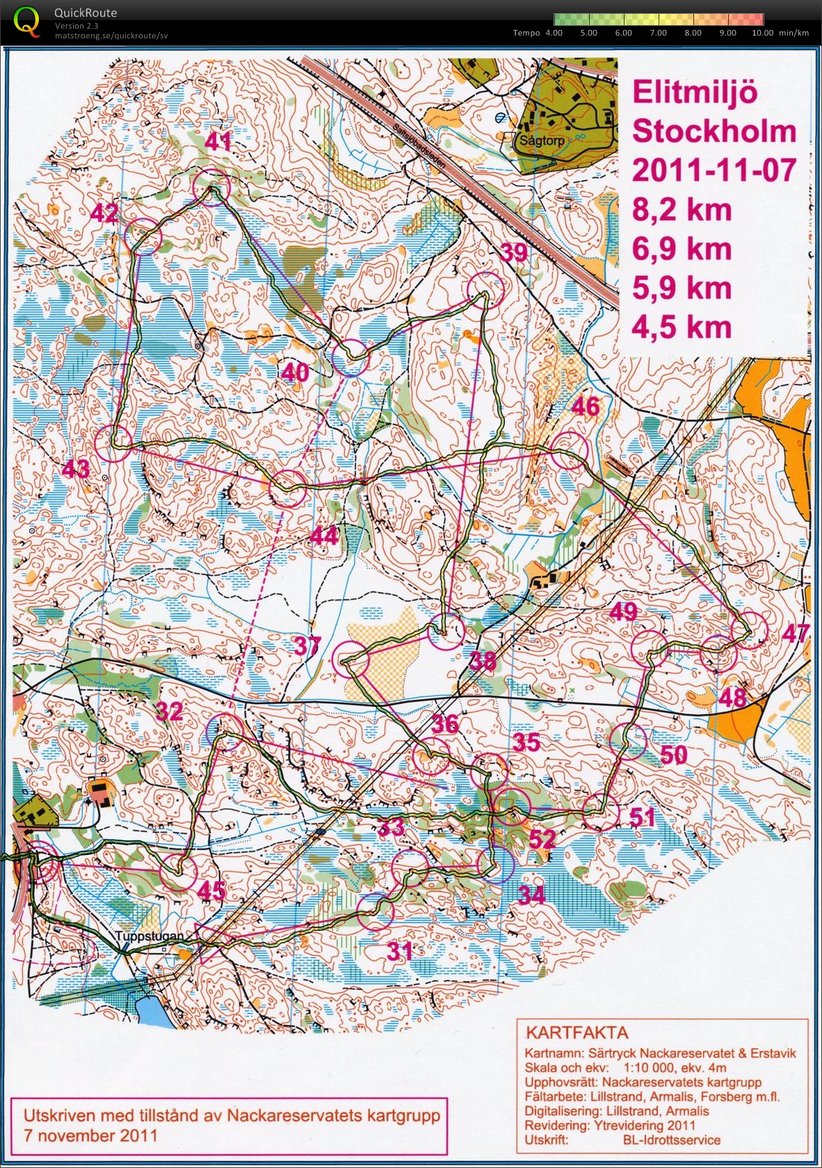 Riktningsträning (2011-11-08)