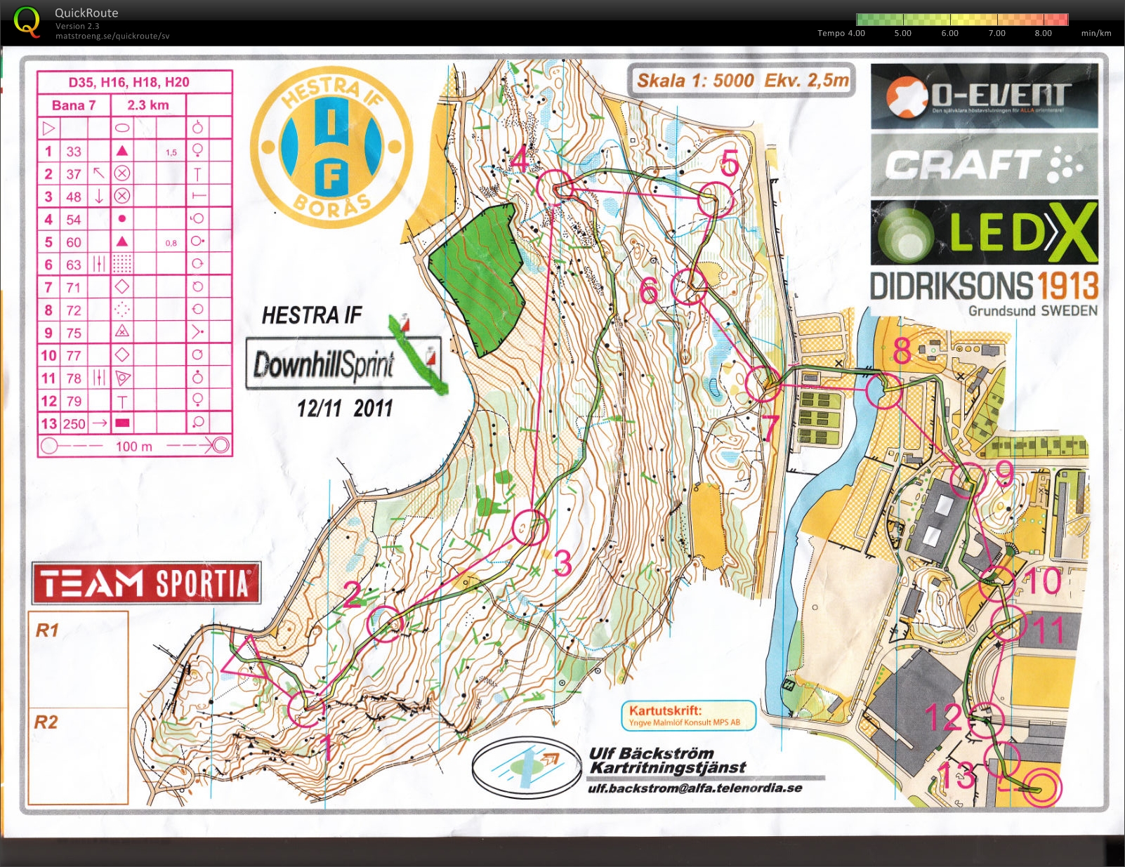 O-Event - Downhill Sprint (2011-11-12)