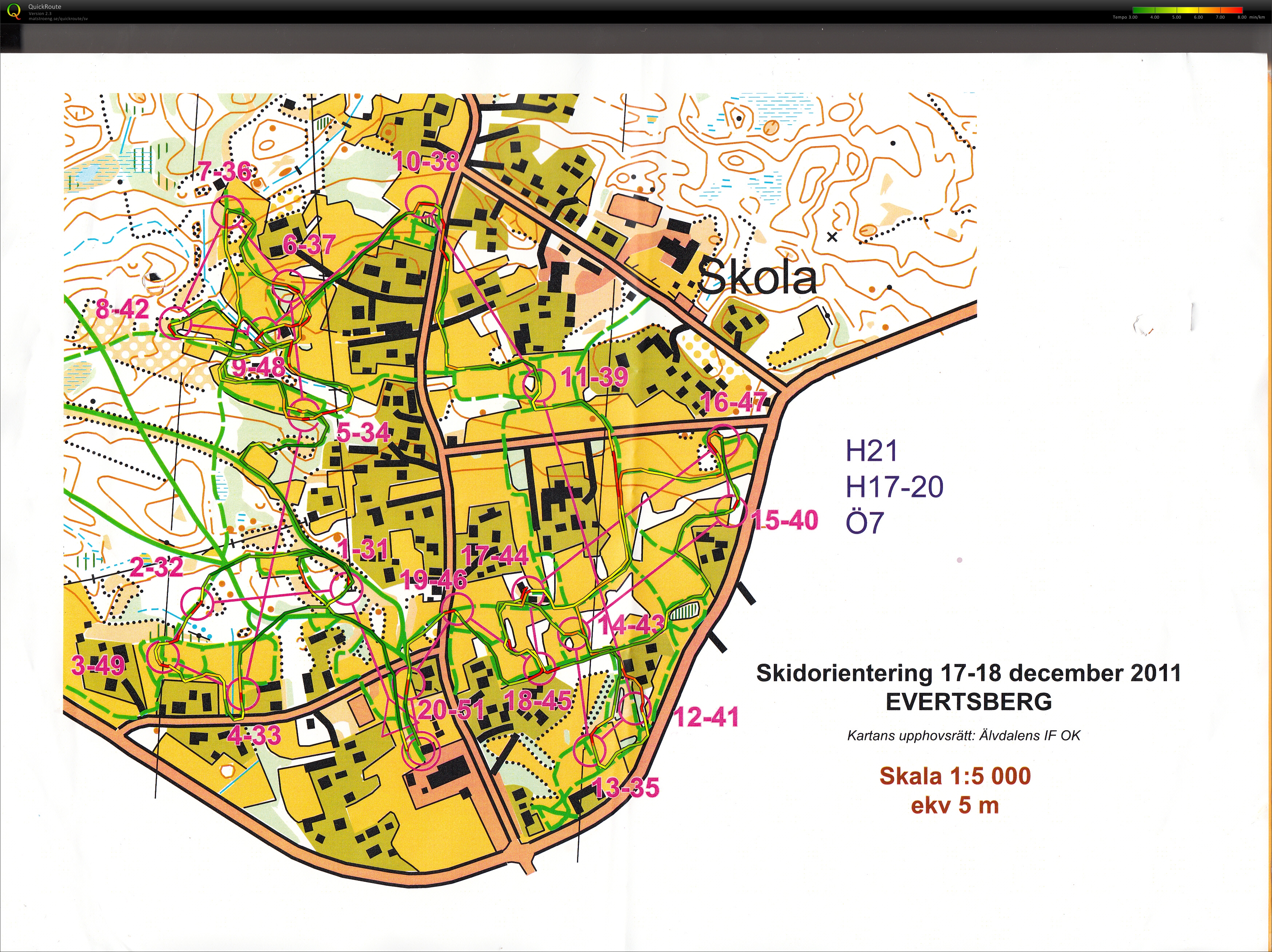 Evertsberg Skid-O Sprint (16/12/2011)