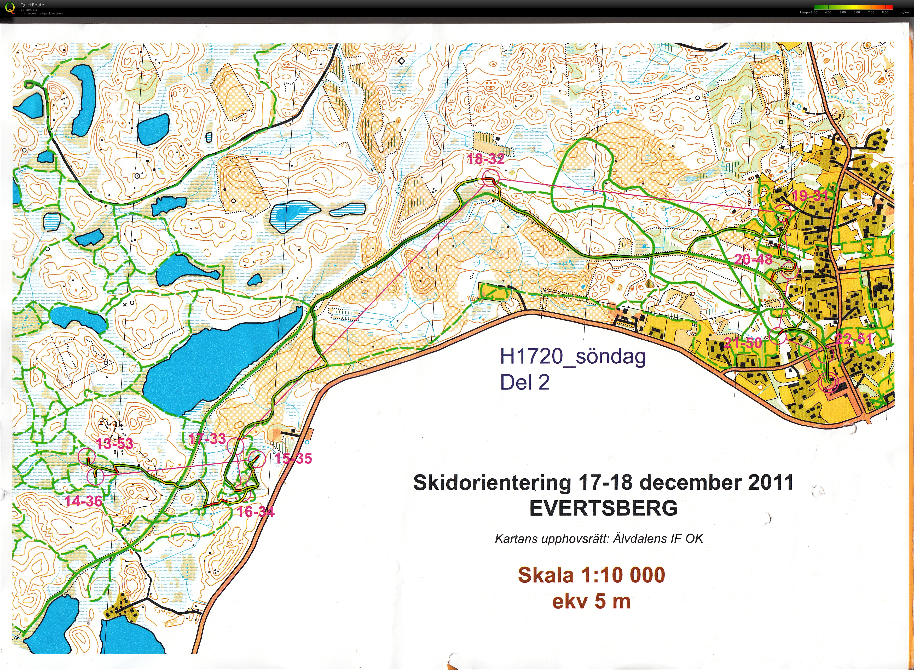 Evertsberg Skid-O Lång Del 2 (17.12.2011)