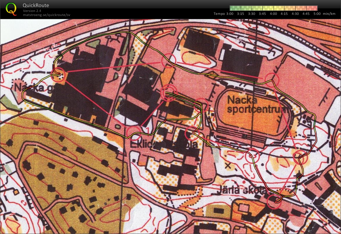 Nattsprintintervaller, slinga 3 (10-01-2012)