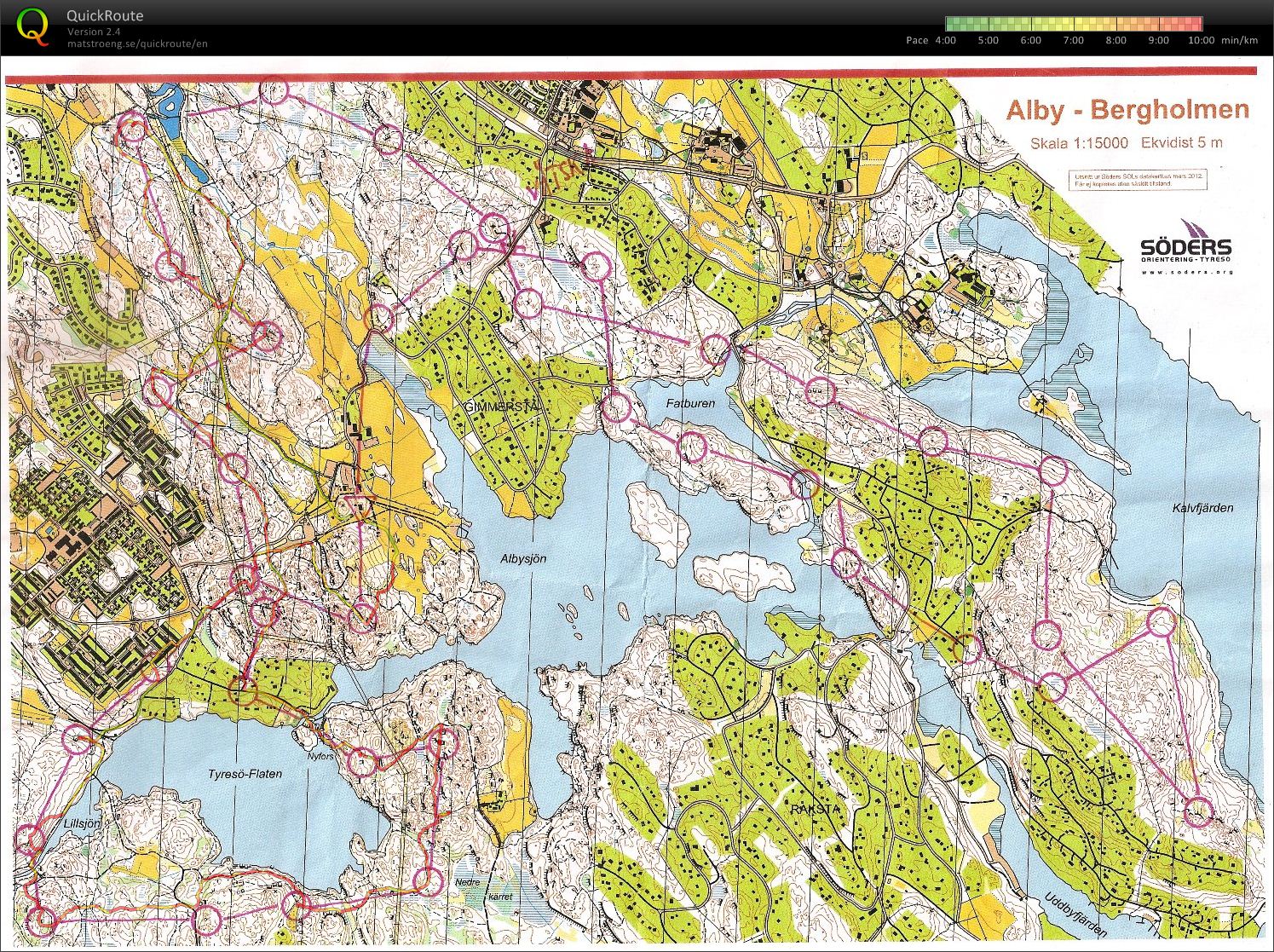 Långpass Alby (10-03-2012)